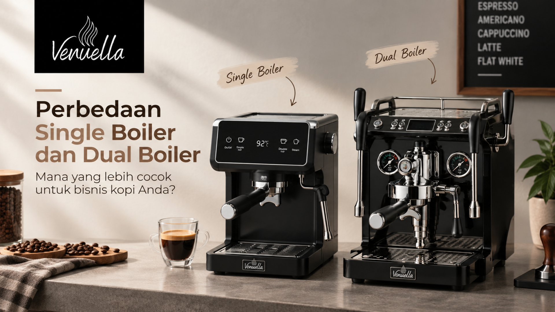 Perbedaan Mesin Espresso Single Boiler dan Dual Boiler Perbedaan Mesin Espresso Single Boiler dan Dual Boiler