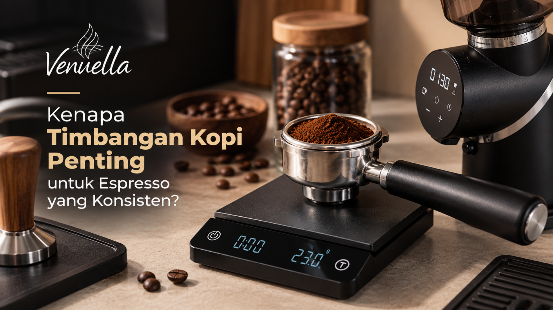 Kenapa Timbangan Kopi Penting untuk Espresso Konsisten? Kenapa Timbangan Kopi Penting untuk Espresso Konsisten?