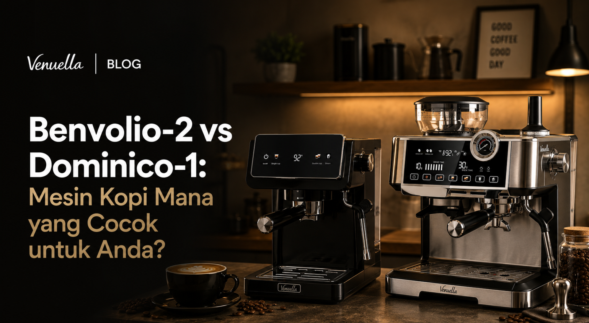 Benvolio-2 vs Dominico-1: Mesin Kopi Mana yang Cocok untuk Anda? Benvolio-2 vs Dominico-1: Mesin Kopi Mana yang Cocok untuk Anda?