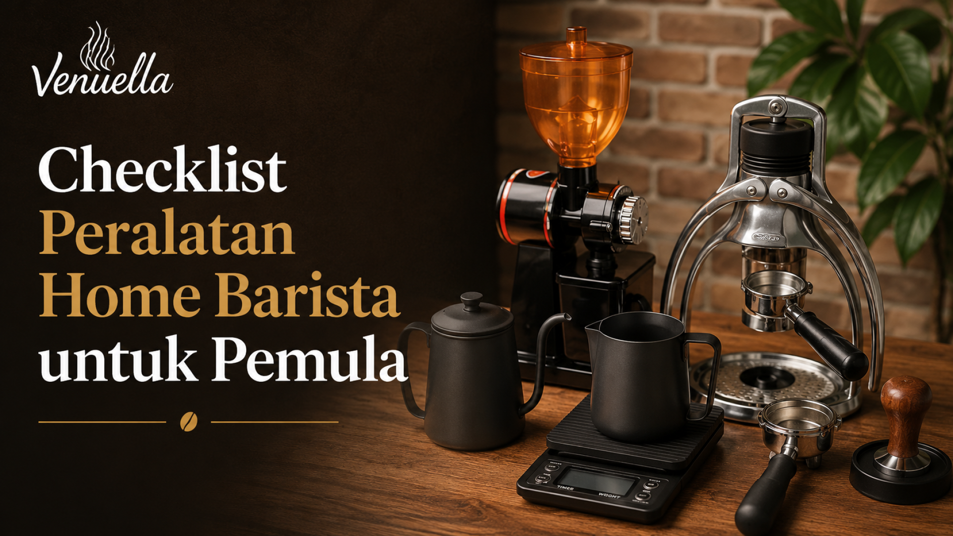 Checklist Peralatan Home Barista untuk Pemula Checklist Peralatan Home Barista untuk Pemula