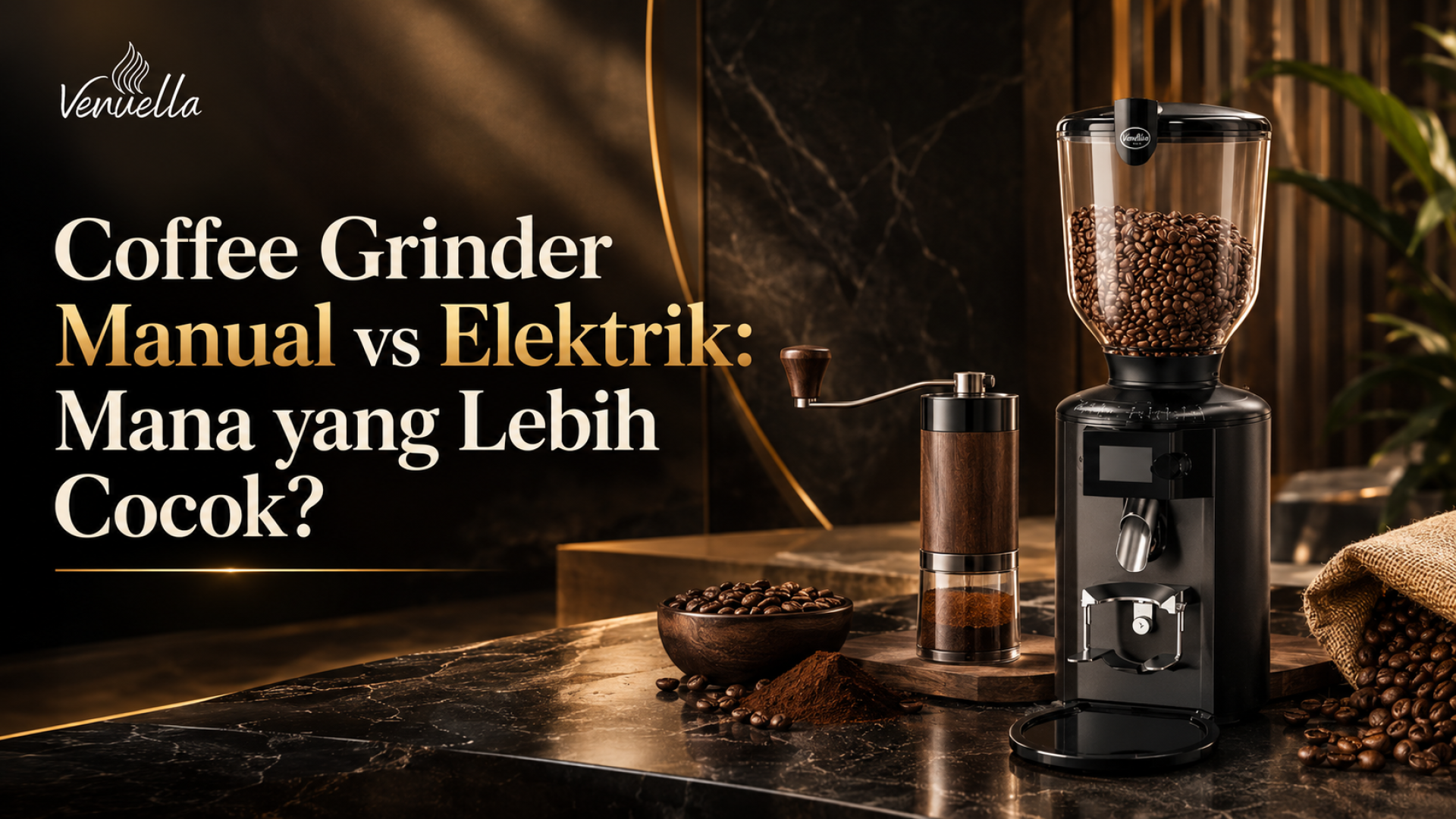 Coffee Grinder Manual vs Elektrik Coffee Grinder Manual vs Elektrik