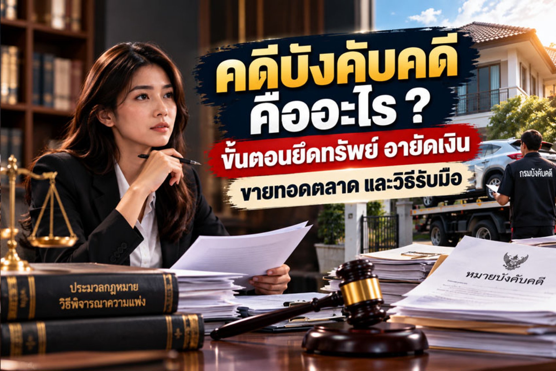คดีบังคับคดี ขั้นตอนยึดทรัพย์ คดีบังคับคดี ขั้นตอนยึดทรัพย์