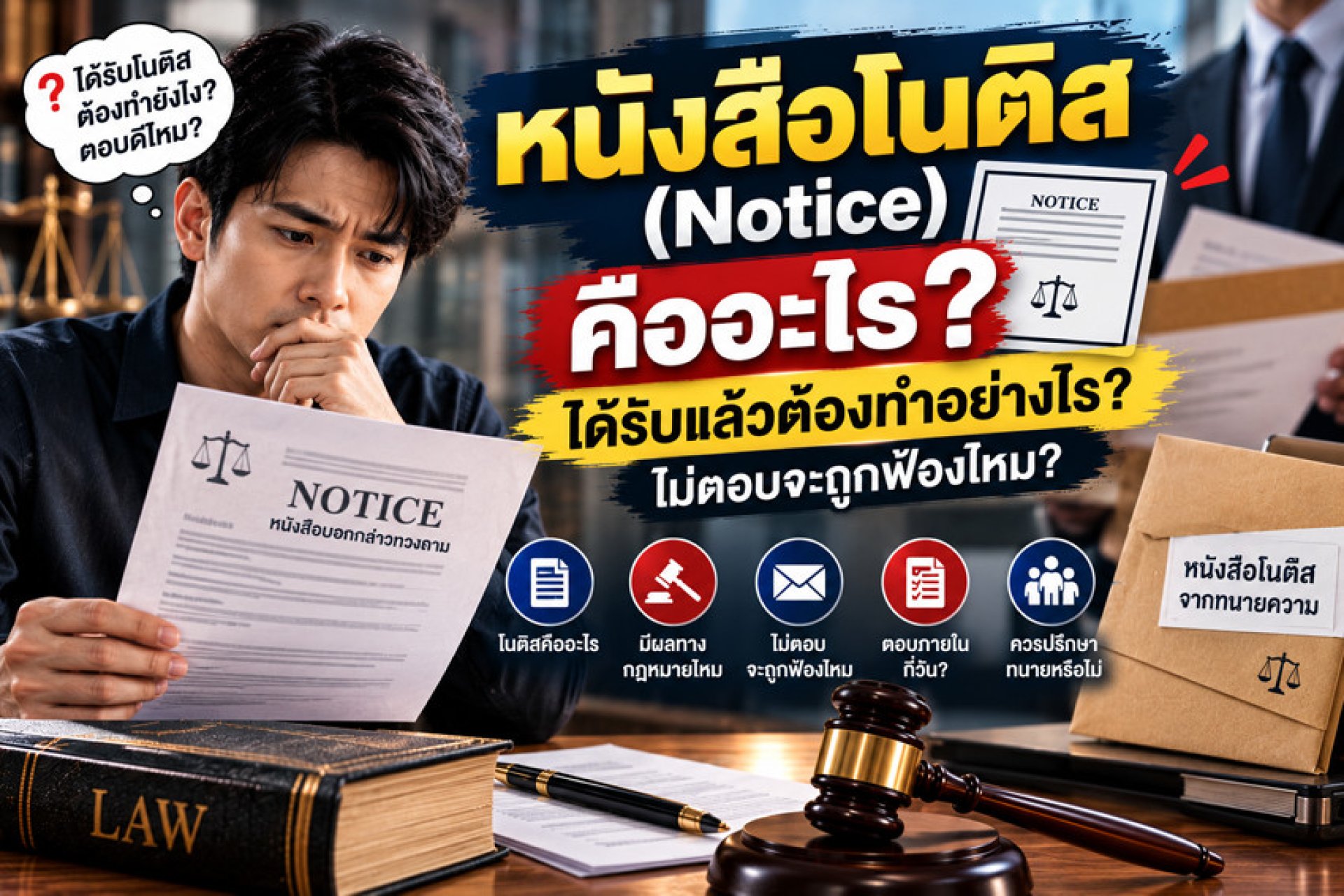 หนังสือโนติส คืออะไร หนังสือโนติส คืออะไร