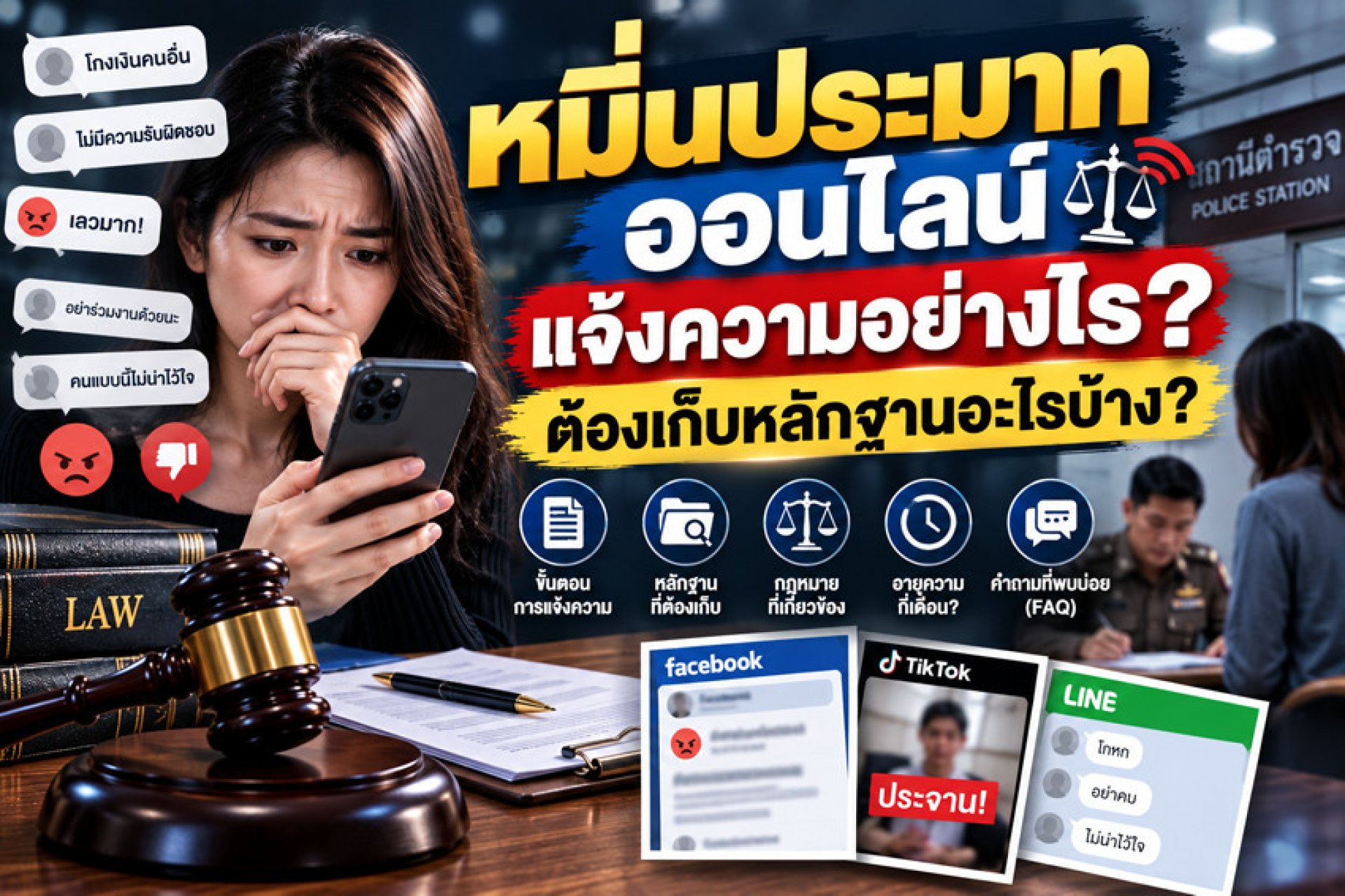 หมิ่นประมาทออนไลน์ หมิ่นประมาทออนไลน์