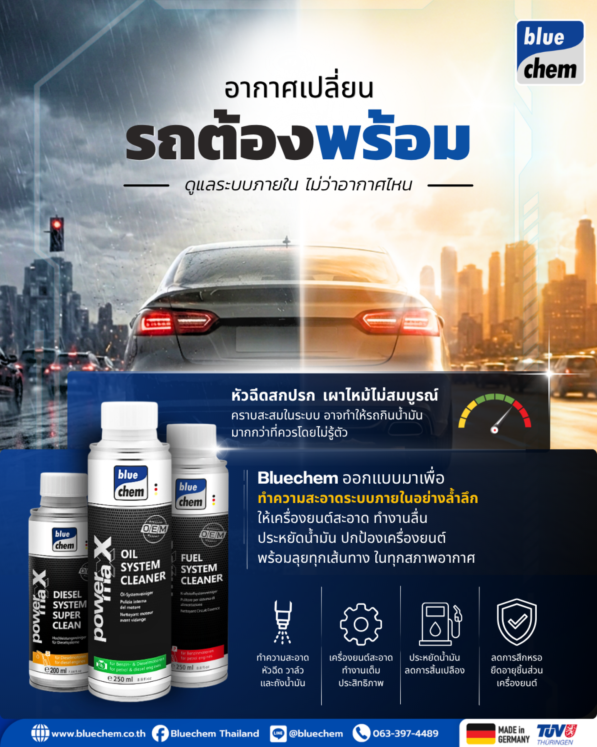 การดูแลระบบภายในเครื่องยนต์เพื่อรองรับทุกสภาพอากาศ การดูแลระบบภายในเครื่องยนต์เพื่อรองรับทุกสภาพอากาศ