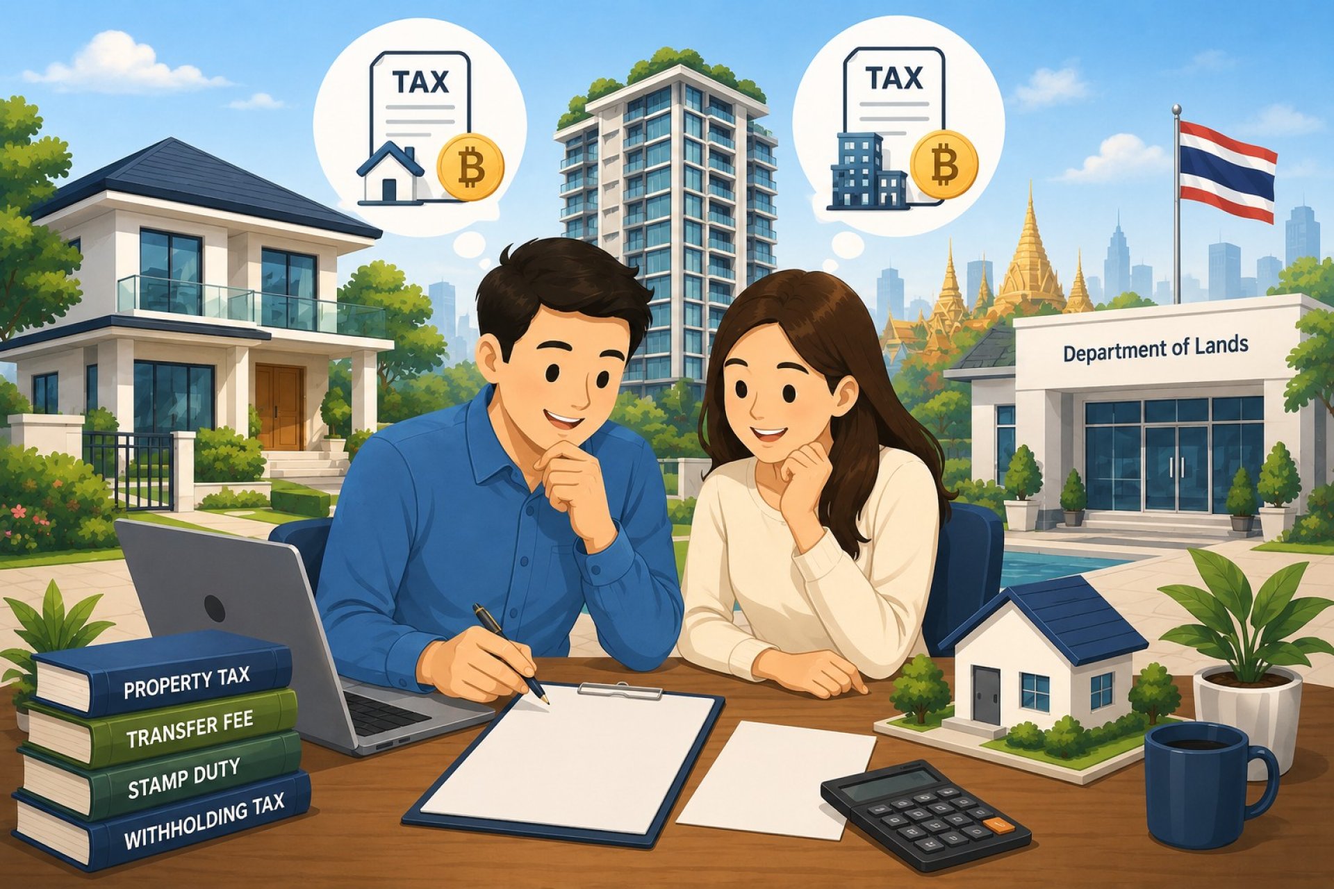 Navigating Property Taxes & Closing Expenses in Thailand (2026 Fiscal Guide) Navigating Property Taxes & Closing Expenses in Thailand (2026 Fiscal Guide)