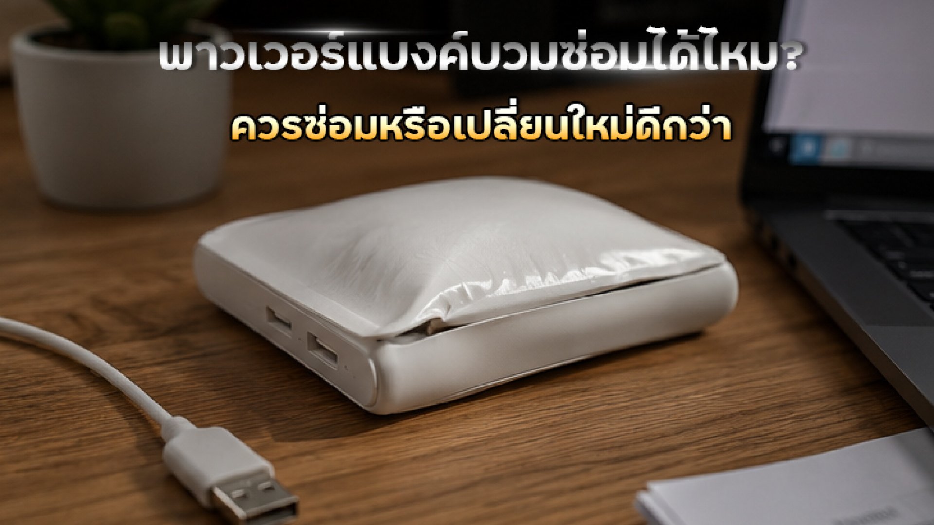 พาวเวอร์แบงค์บวม พาวเวอร์แบงค์บวม