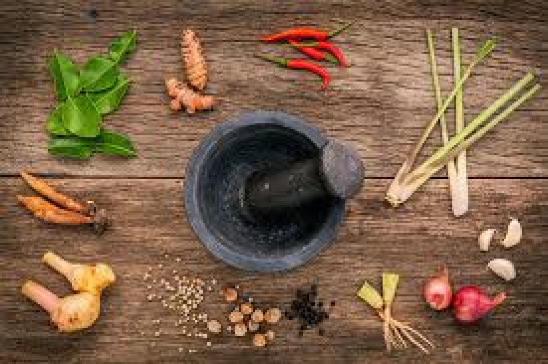 Food Condiment , Thai Spice : Gift from Natural Product of Thailand