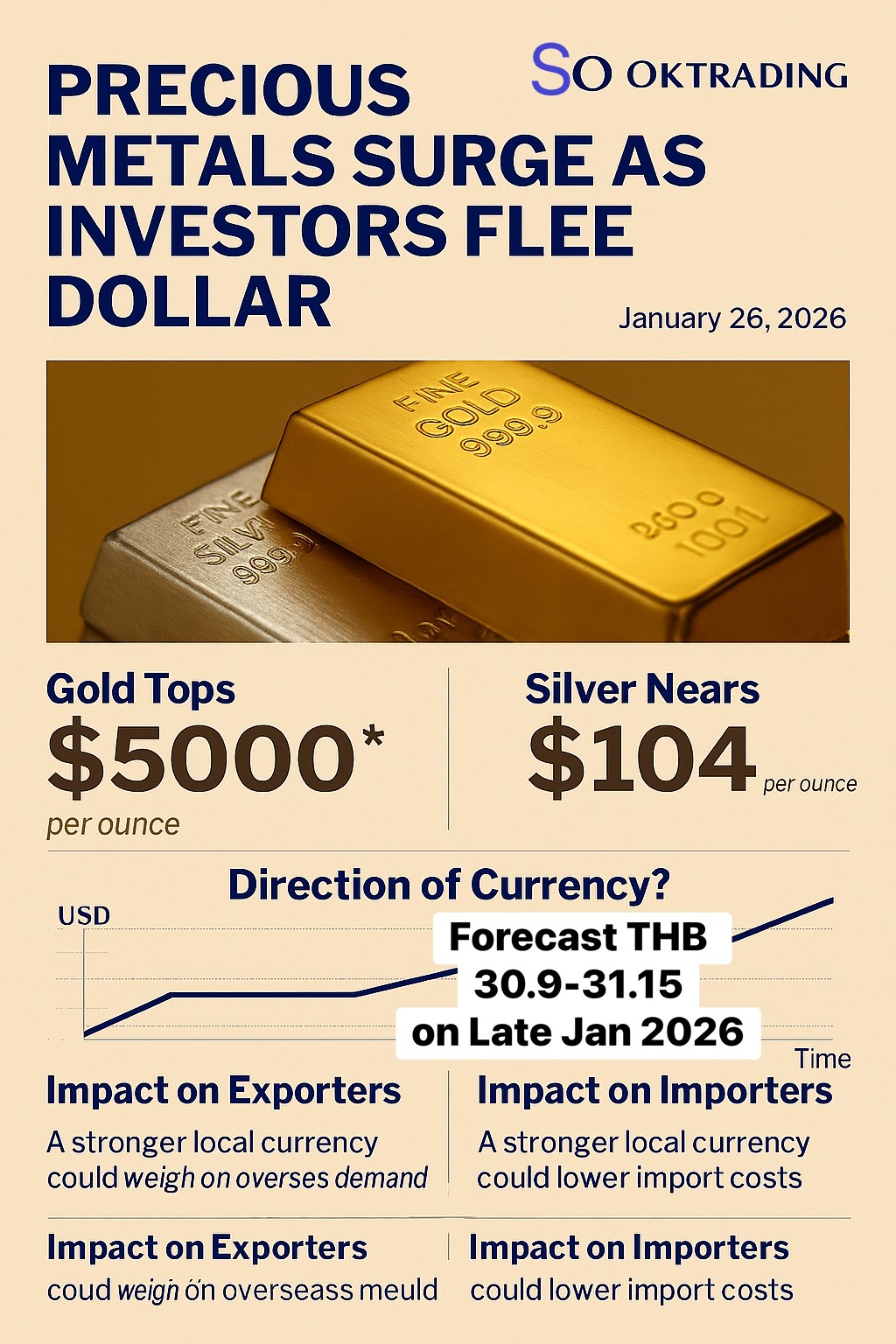 Watching the Thai Baht (January 26 – 31, 2026) After Gold Surges Past ...