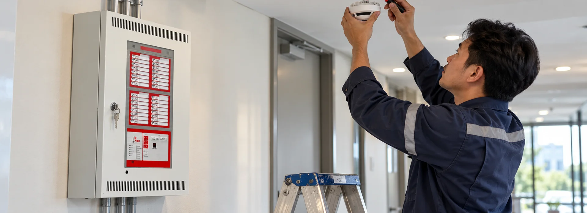 วิธีต่อสาย Fire Alarm Conventional วิธีต่อสาย Fire Alarm Conventional