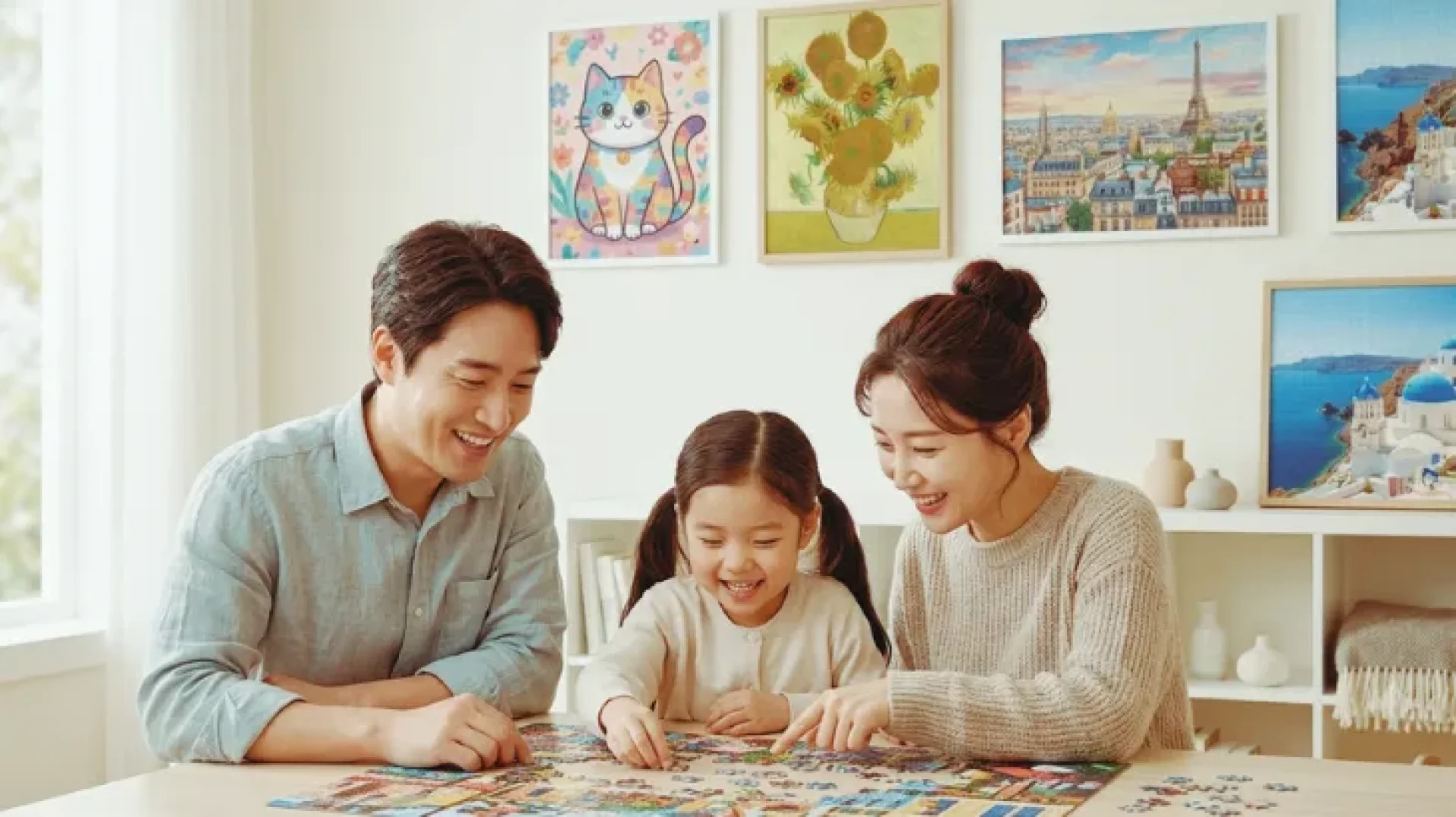 ไอเดียนำจิ๊กซอว์ที่ต่อเสร็จแล้วมาใส่กรอบรูปแขวนตกแต่งผนังห้อง เพิ่มความสวยงามให้บ้าน กิจกรรมครอบครัวจากร้าน Jigsaw Scape ไอเดียนำจิ๊กซอว์ที่ต่อเสร็จแล้วมาใส่กรอบรูปแขวนตกแต่งผนังห้อง เพิ่มความสวยงามให้บ้าน กิจกรรมครอบครัวจากร้าน Jigsaw Scape