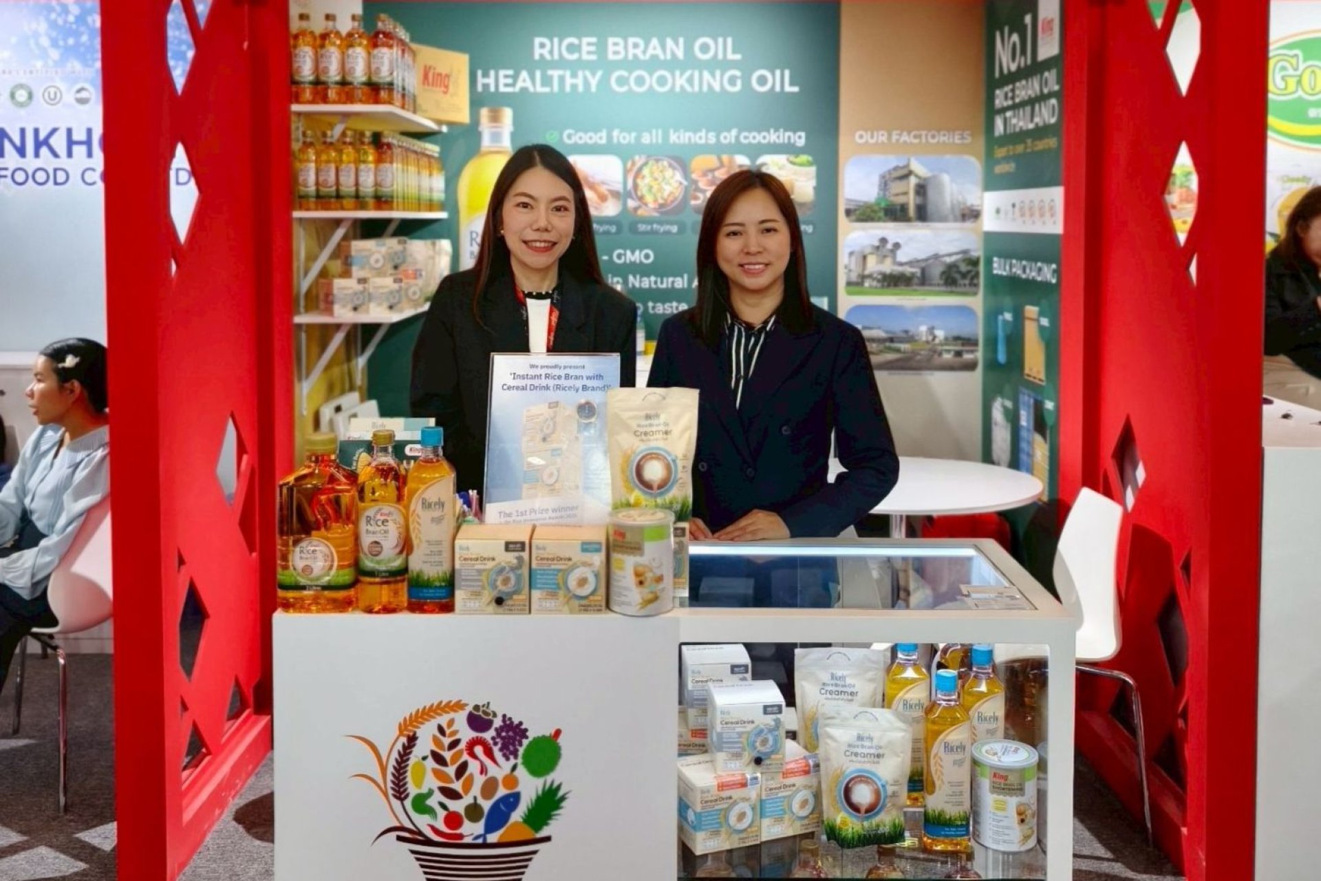 Booth Selling Rice King Rice Oil Group Joins Booth at Gulfood Dubai 2026, United Arab Emirates