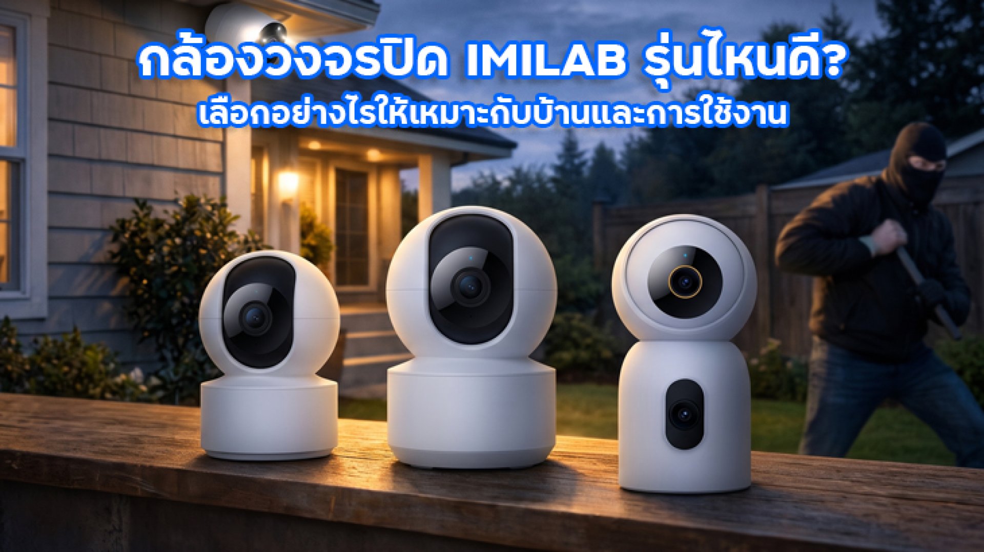 กล้องวงจรปิด IMILAB รุ่นไหนดี เลือกอย่างไรให้เหมาะกับบ้านและการใช้งาน กล้องวงจรปิด IMILAB รุ่นไหนดี เลือกอย่างไรให้เหมาะกับบ้านและการใช้งาน