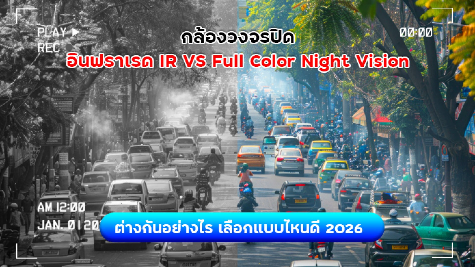 กล้องวงจรปิด_IR_vs_Full_Color_Night_Vision_ต่างกันอย่างไร_เลือกแบบไหนดี_2026 กล้องวงจรปิด_IR_vs_Full_Color_Night_Vision_ต่างกันอย่างไร_เลือกแบบไหนดี_2026