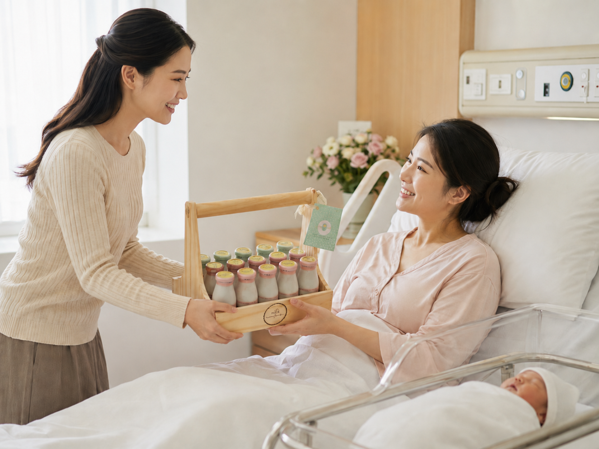 กระเช้าเยี่ยมคลอด น้ำหัวปลี Mommy Booster กระเช้าเยี่ยมคลอด น้ำหัวปลี Mommy Booster