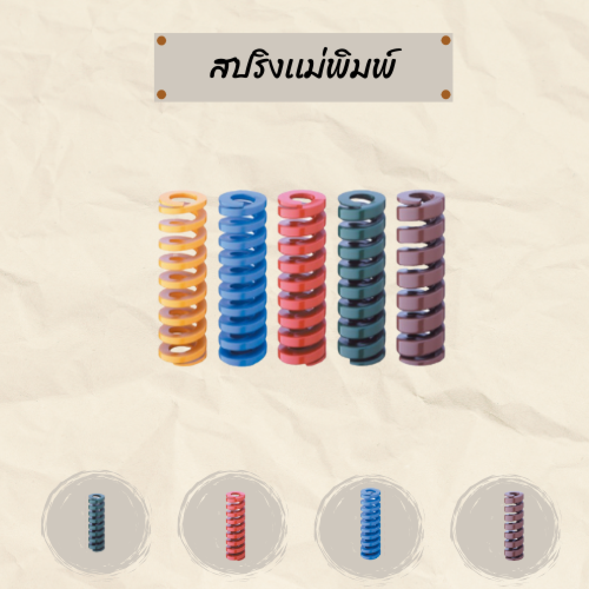 Die mold Spring สปริง แม่พิมพ์ หรือ สปริงสี คืออะไร | KN