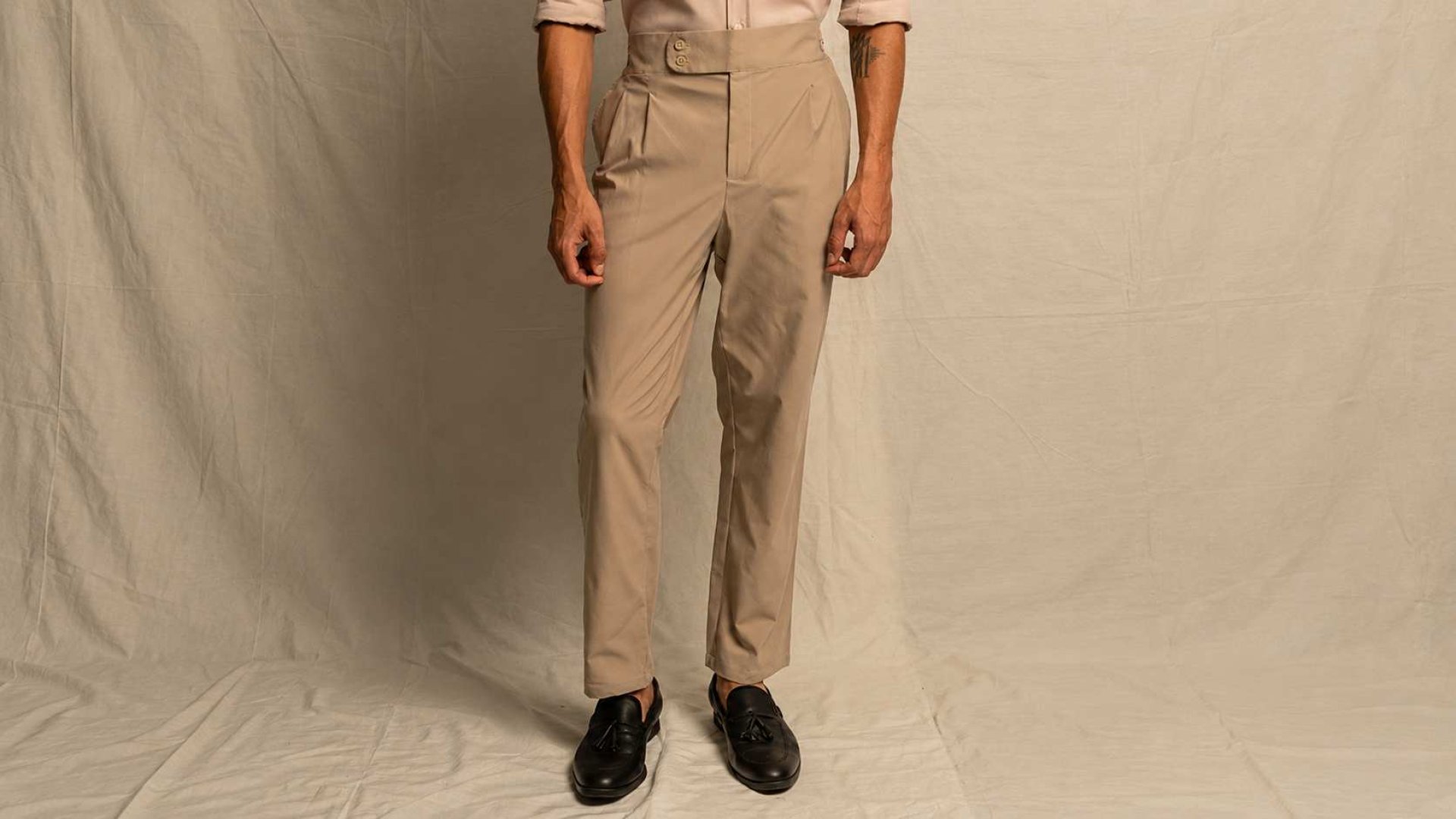 celana gurkha high waist pria formal celana gurkha high waist pria formal