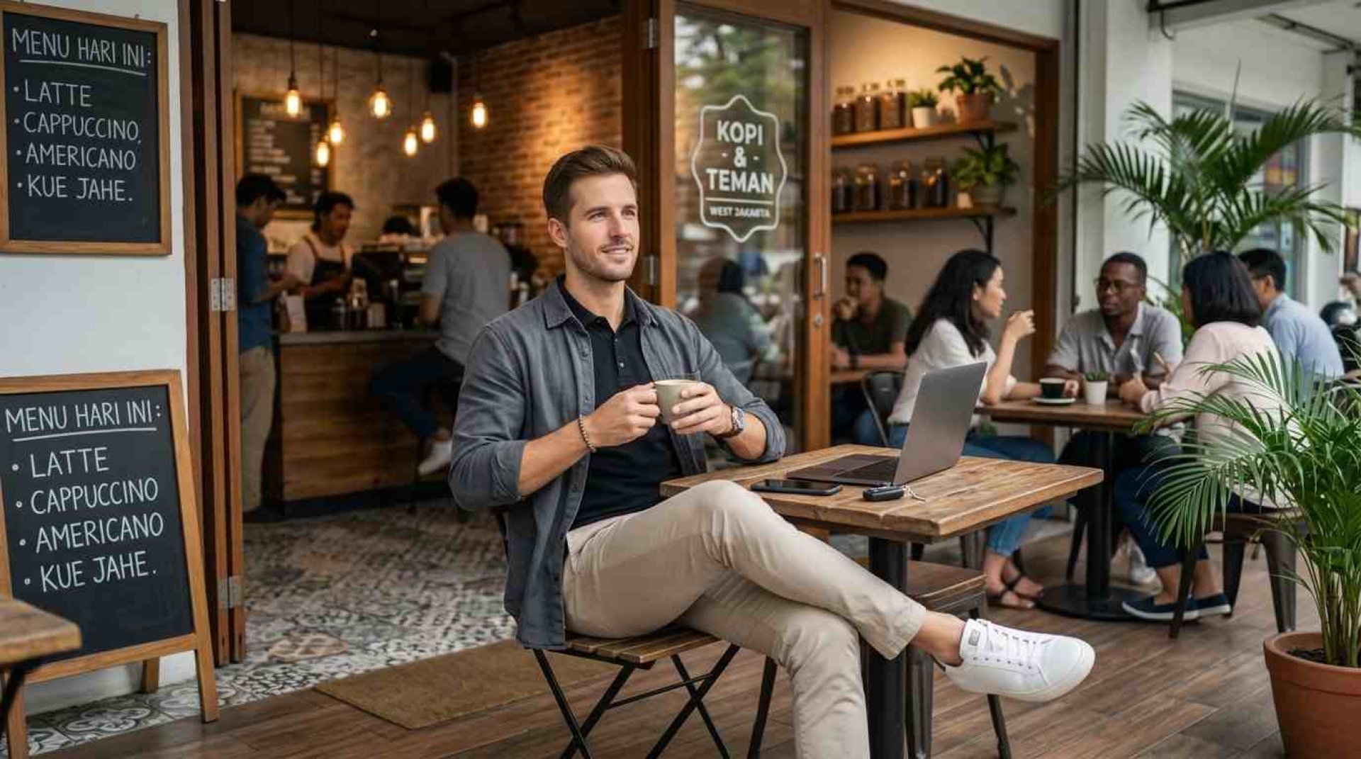 outfit casual pria untuk nongkrong di coffeeshop outfit casual pria untuk nongkrong di coffeeshop