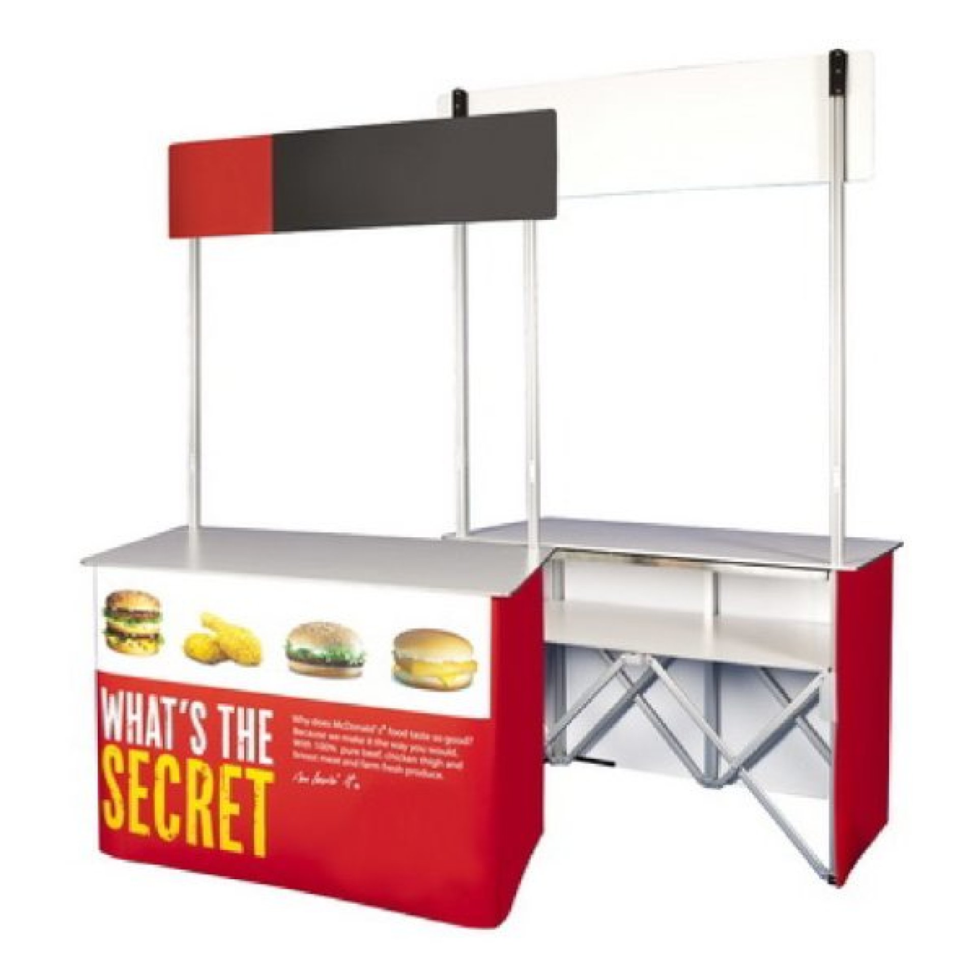 Sampling Kiosk บูธชงชิมแบบพกพา มีแบบให้เลือกมากที่สุด แข็งแรงทนทานกว่าใคร