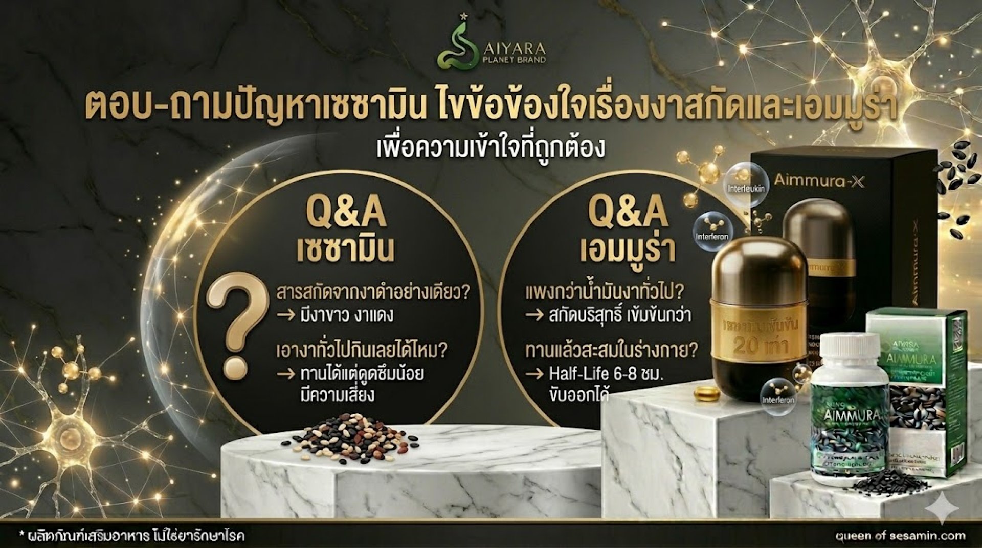 ถาม-ตอบปัญหาเซซามิน Queenofsesamin ถาม-ตอบปัญหาเซซามิน Queenofsesamin