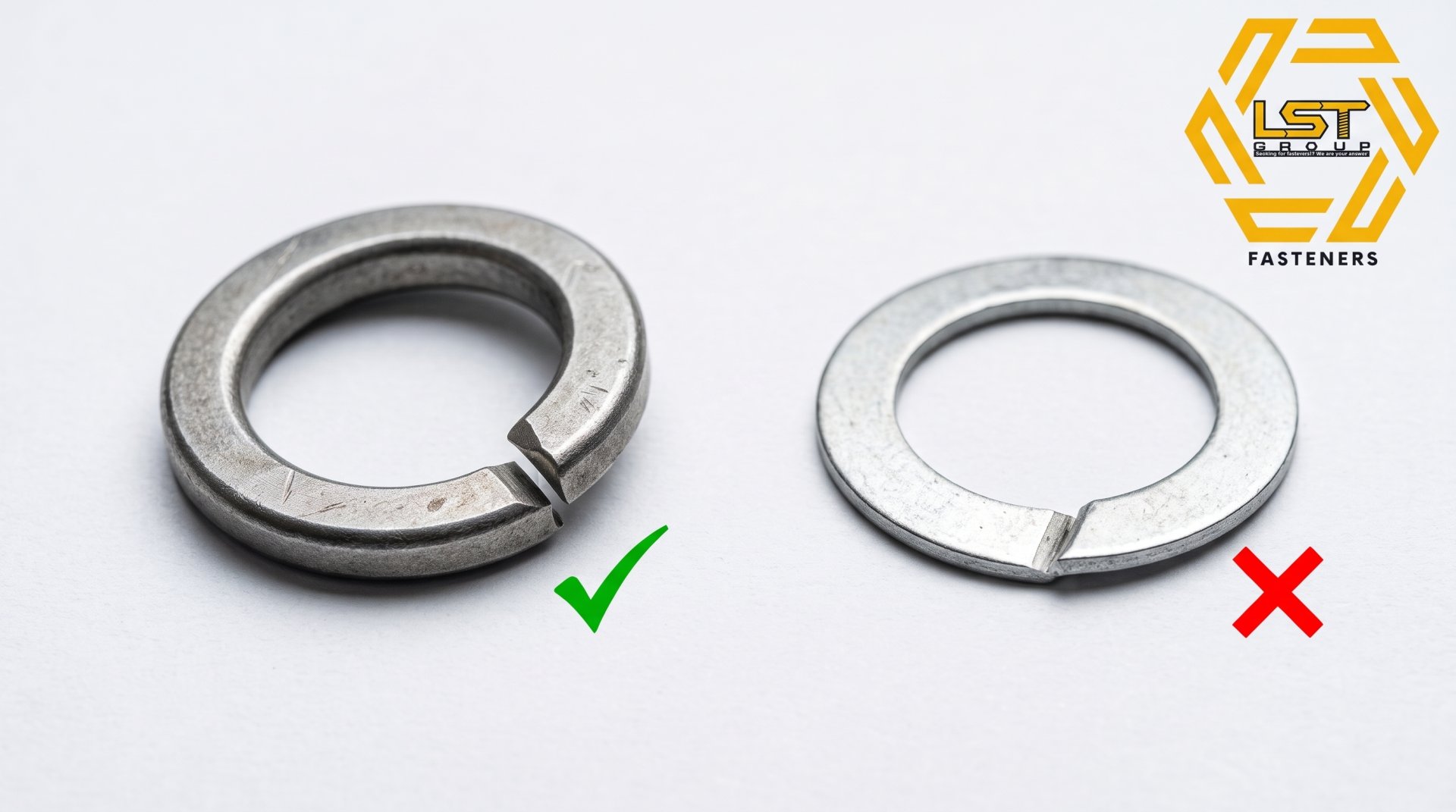 Spring washer genuine vs fake แหวนสปริงแท้ VS แหวนสปริงเทียม Spring washer genuine vs fake แหวนสปริงแท้ VS แหวนสปริงเทียม
