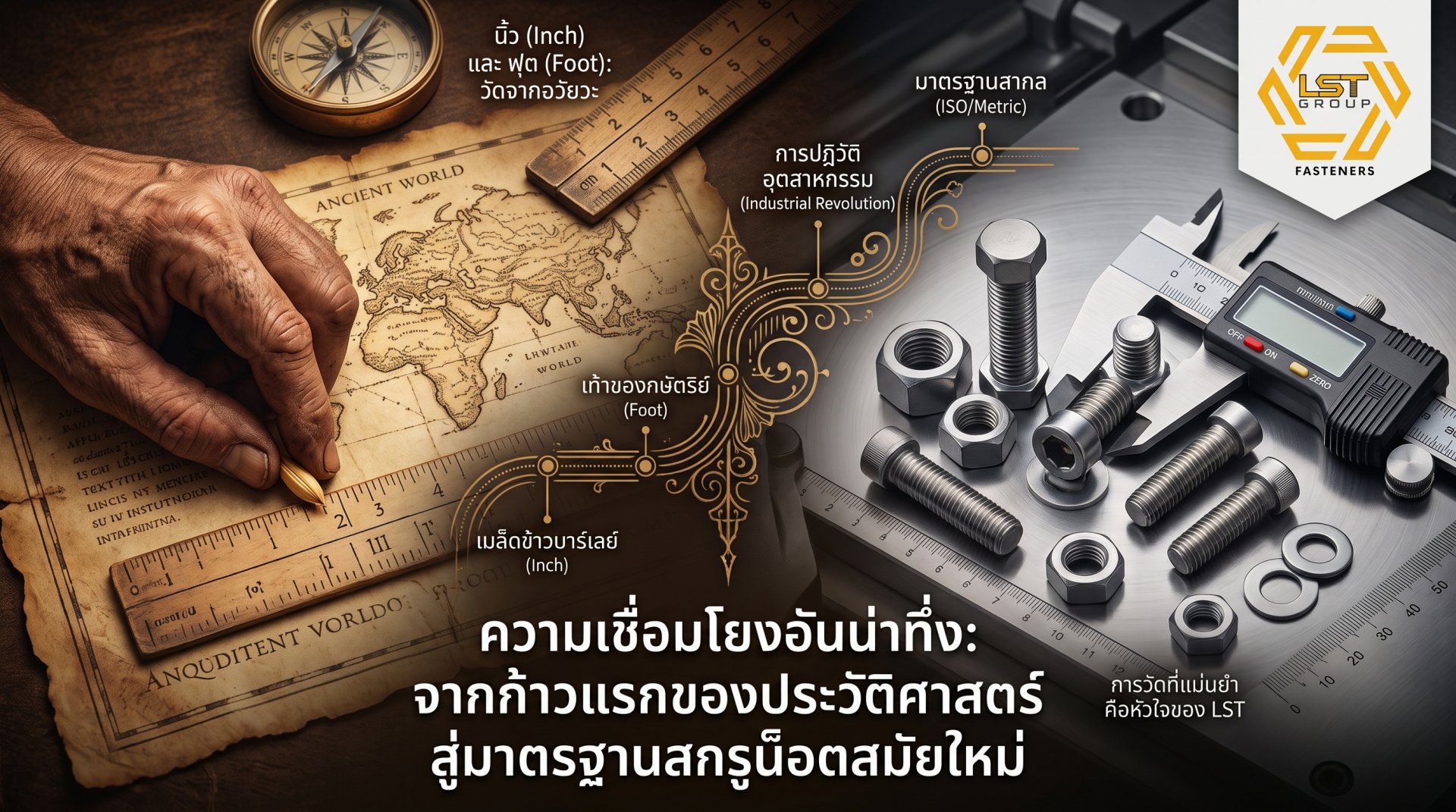 The Surprising History of Measurements: From Ancient Kings to Your Screws & Nuts The Surprising History of Measurements: From Ancient Kings to Your Screws & Nuts