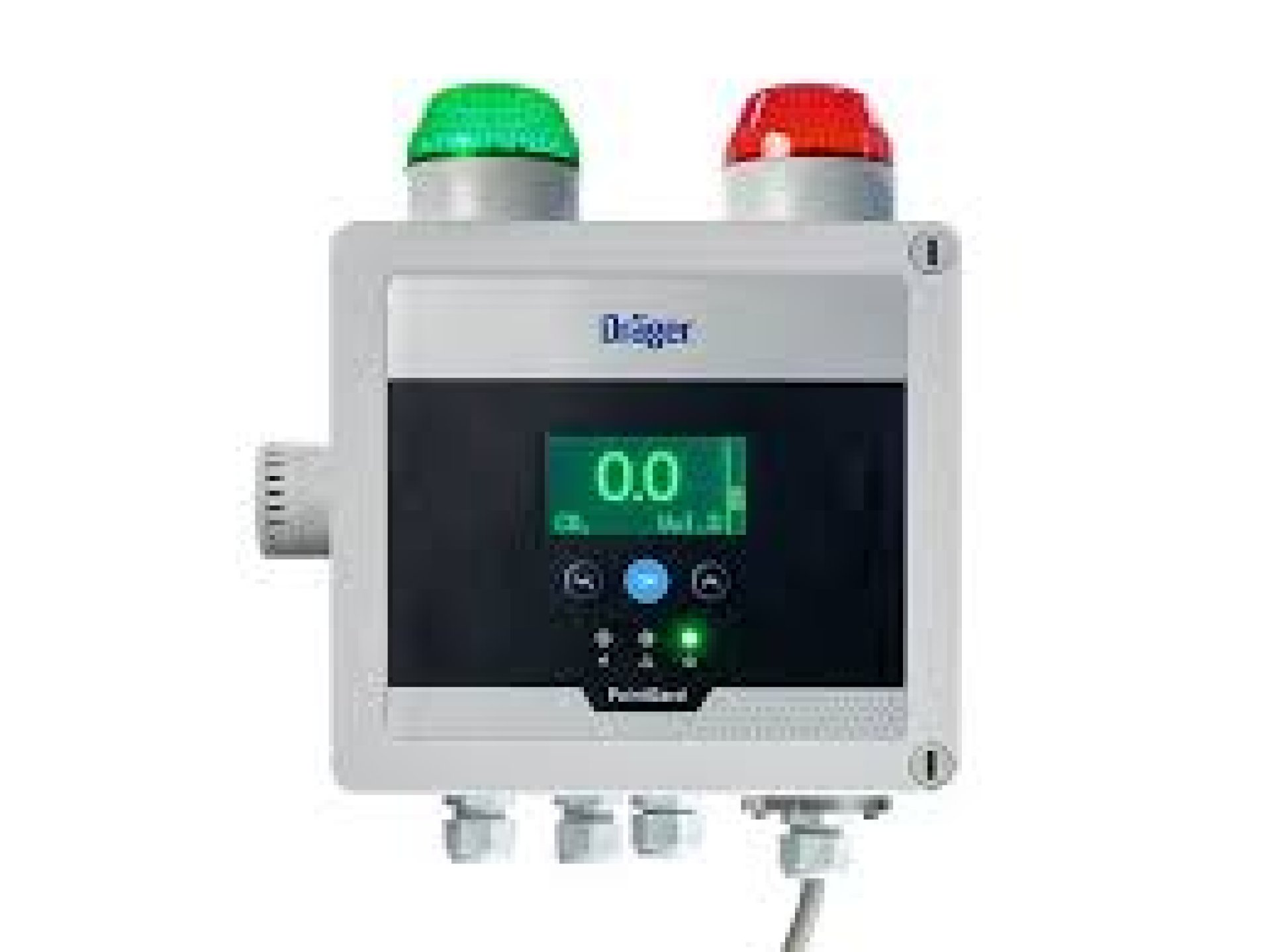 Dräger PointGard 3100, Detection of toxic gases and oxygen