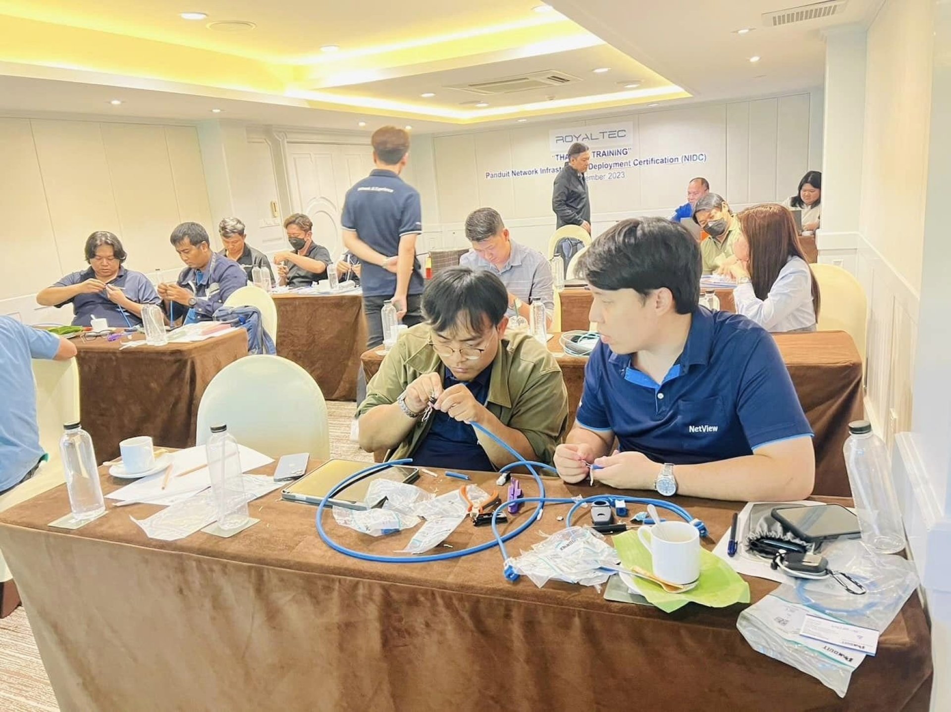 อบรมเชิงปฏิบัติการ การปรับใช้โครงสร้างพื้นฐานเครือข่าย Panduit (NIDC ...