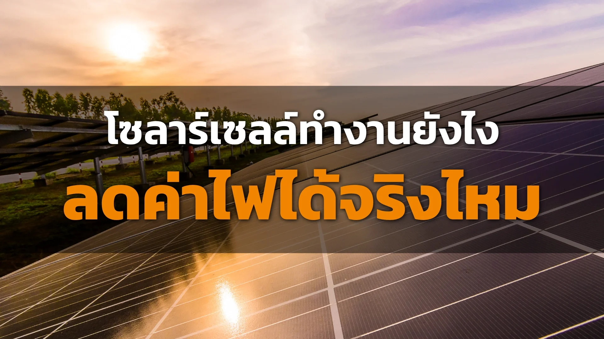 โซลาร์เซลล์ โซลาร์เซลล์