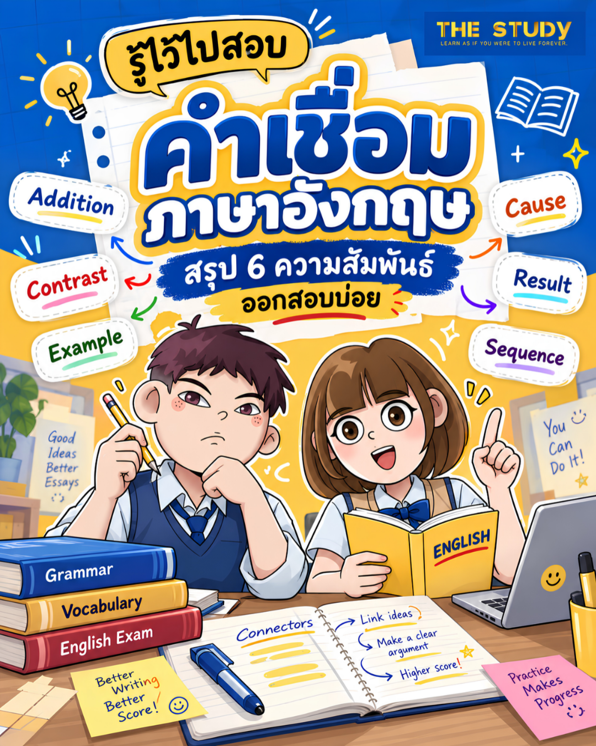 คำเชื่อมภาษาอังกฤษ คำเชื่อมภาษาอังกฤษ