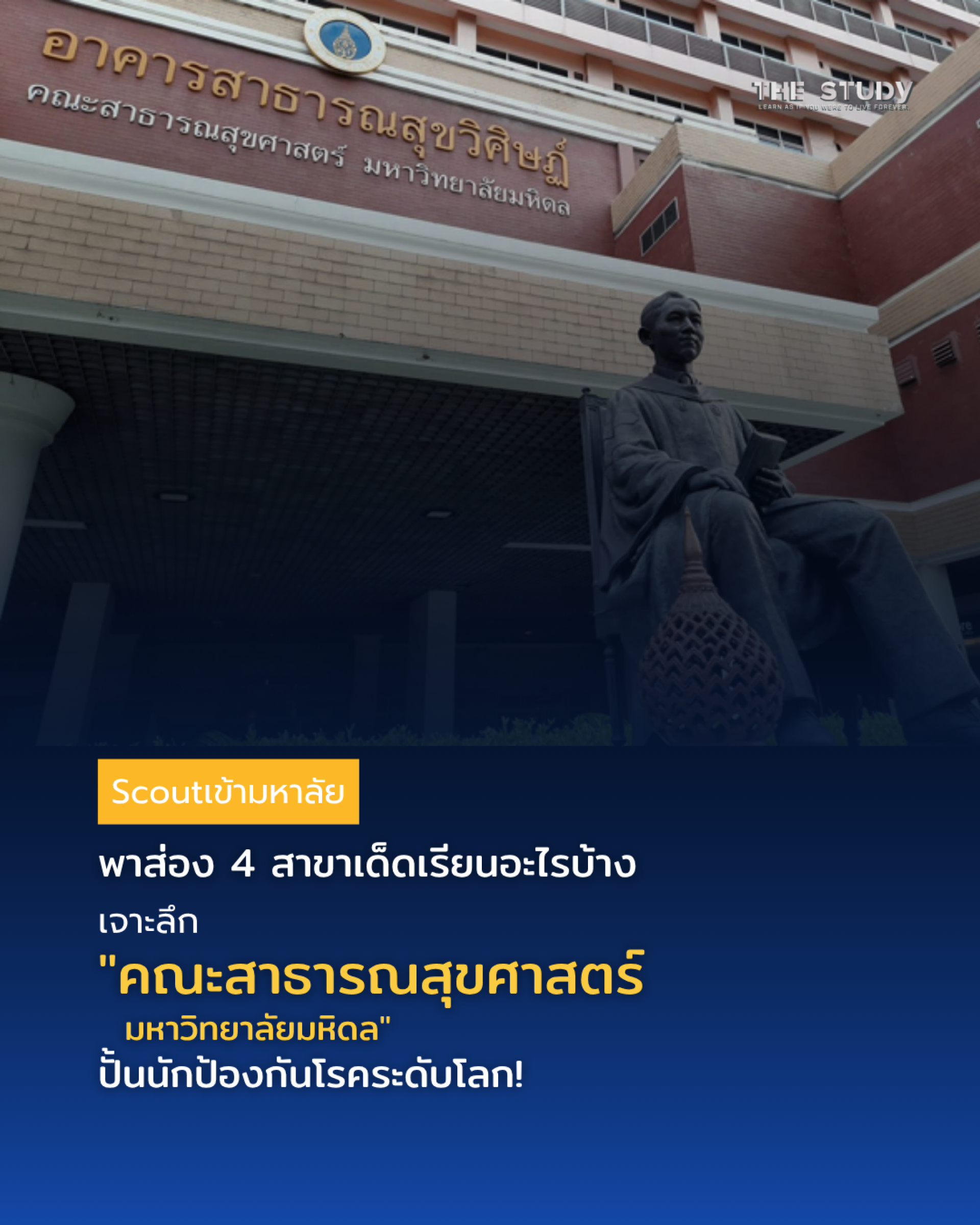 สาธารณสุขศาสตร์-มหิดล สาธารณสุขศาสตร์-มหิดล