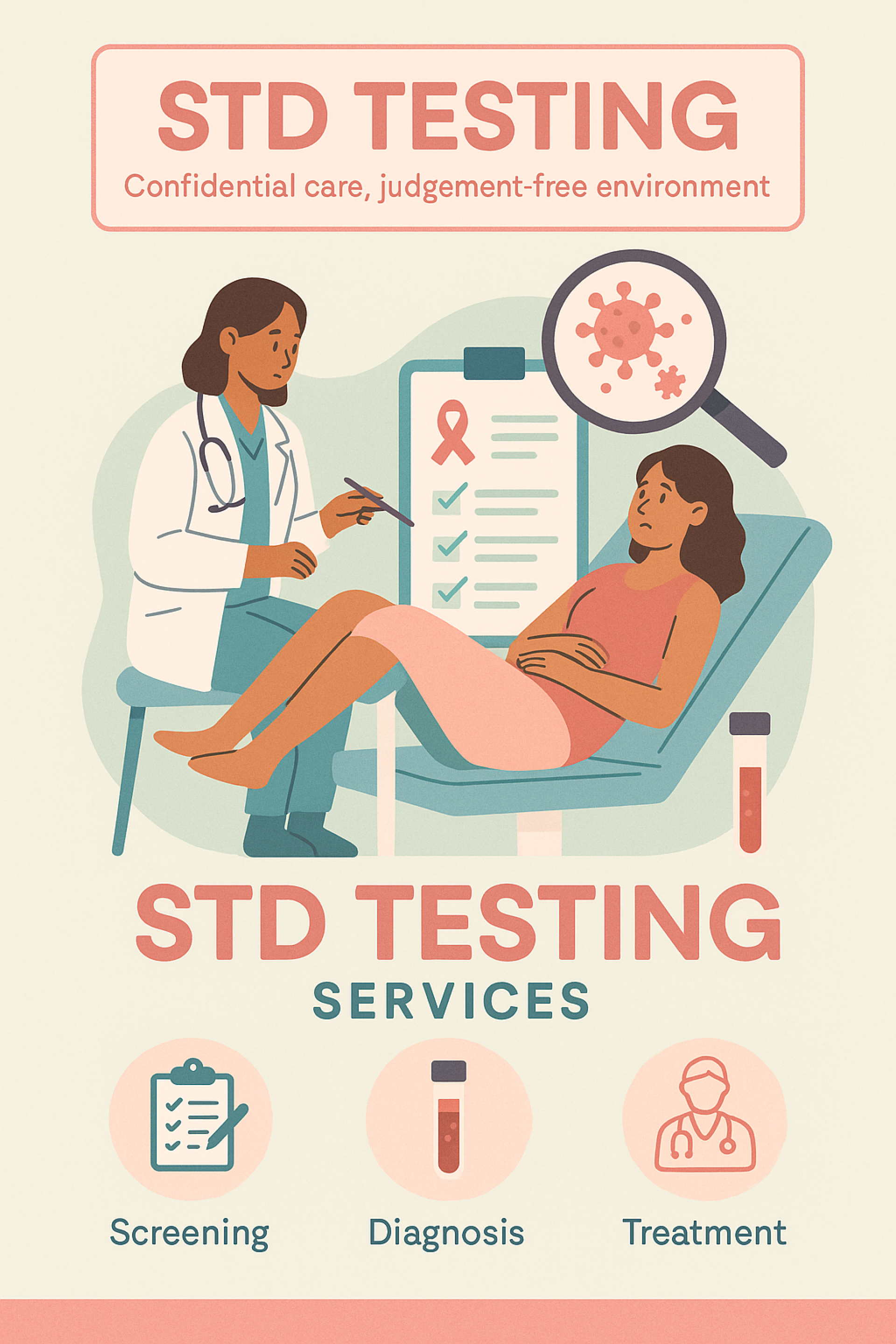 แพ็ดเกจตรวจโรคติดต่อทางเพศสัมพันธ์ (STD/STI Check Up)