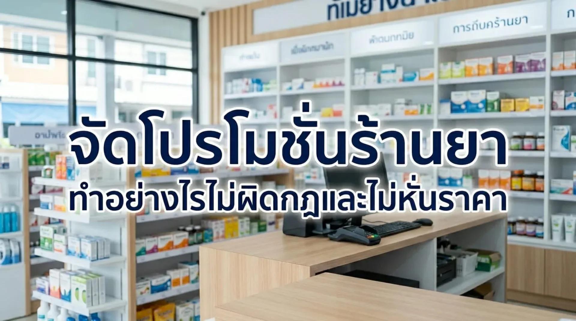 จัดโปรโมชันร้านขายยาแบบไหน ไม่ผิดจรรยาบรรณวิชาชีพ และไม่ตัดราคากันเอง จัดโปรโมชันร้านขายยาแบบไหน ไม่ผิดจรรยาบรรณวิชาชีพ และไม่ตัดราคากันเอง
