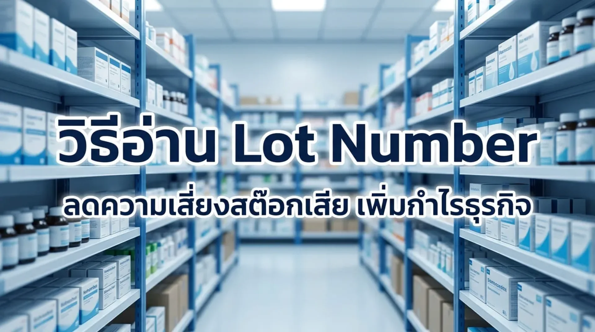 วิธีอ่าน Lot Number และคาดการณ์วันหมดอายุ เพื่อลดความเสี่ยงสต๊อกเสียอย่างมืออาชีพ วิธีอ่าน Lot Number และคาดการณ์วันหมดอายุ เพื่อลดความเสี่ยงสต๊อกเสียอย่างมืออาชีพ