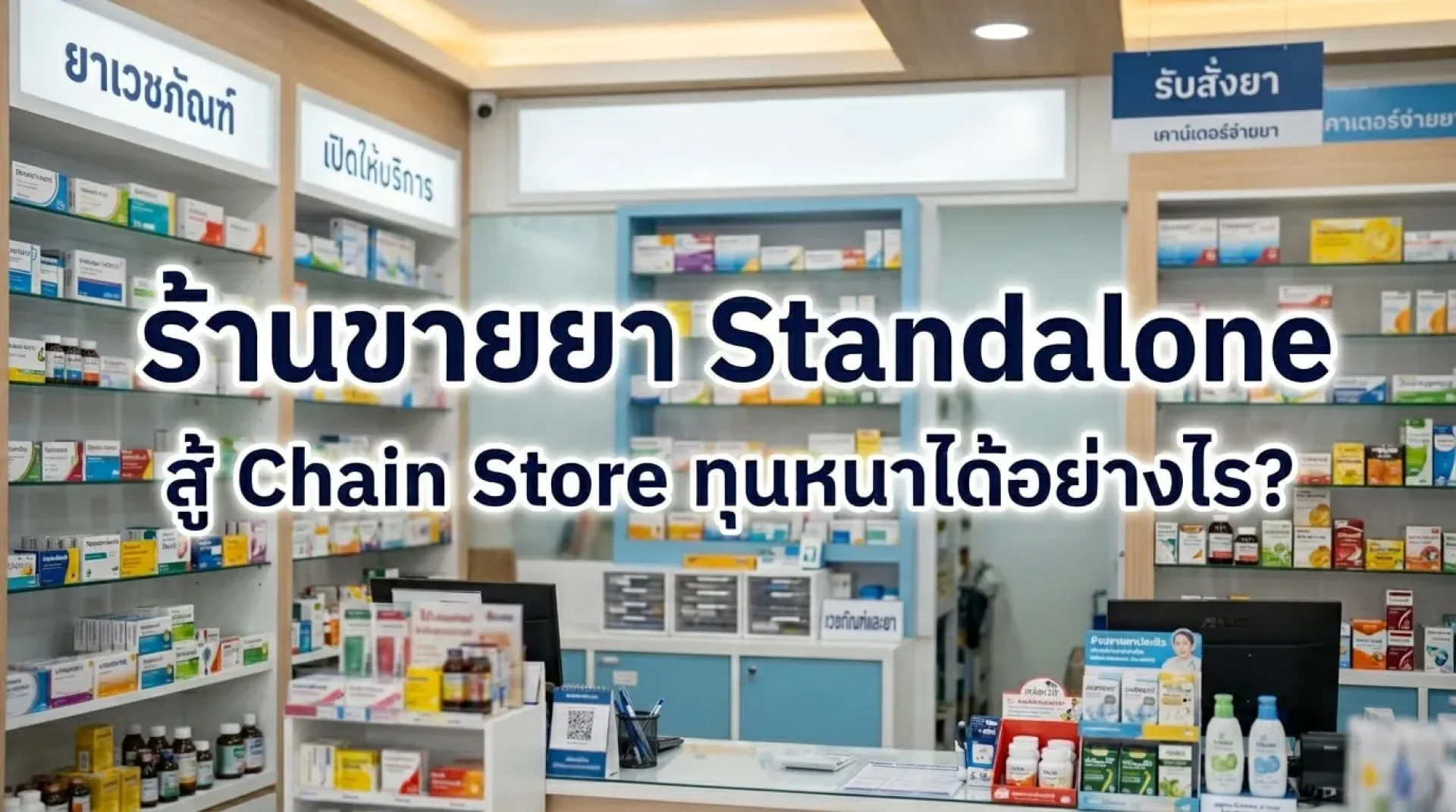 ร้านขายยา Standalone จะสู้ Chain Store ทุนหนาได้อย่างไรในยุคนี้? ร้านขายยา Standalone จะสู้ Chain Store ทุนหนาได้อย่างไรในยุคนี้?