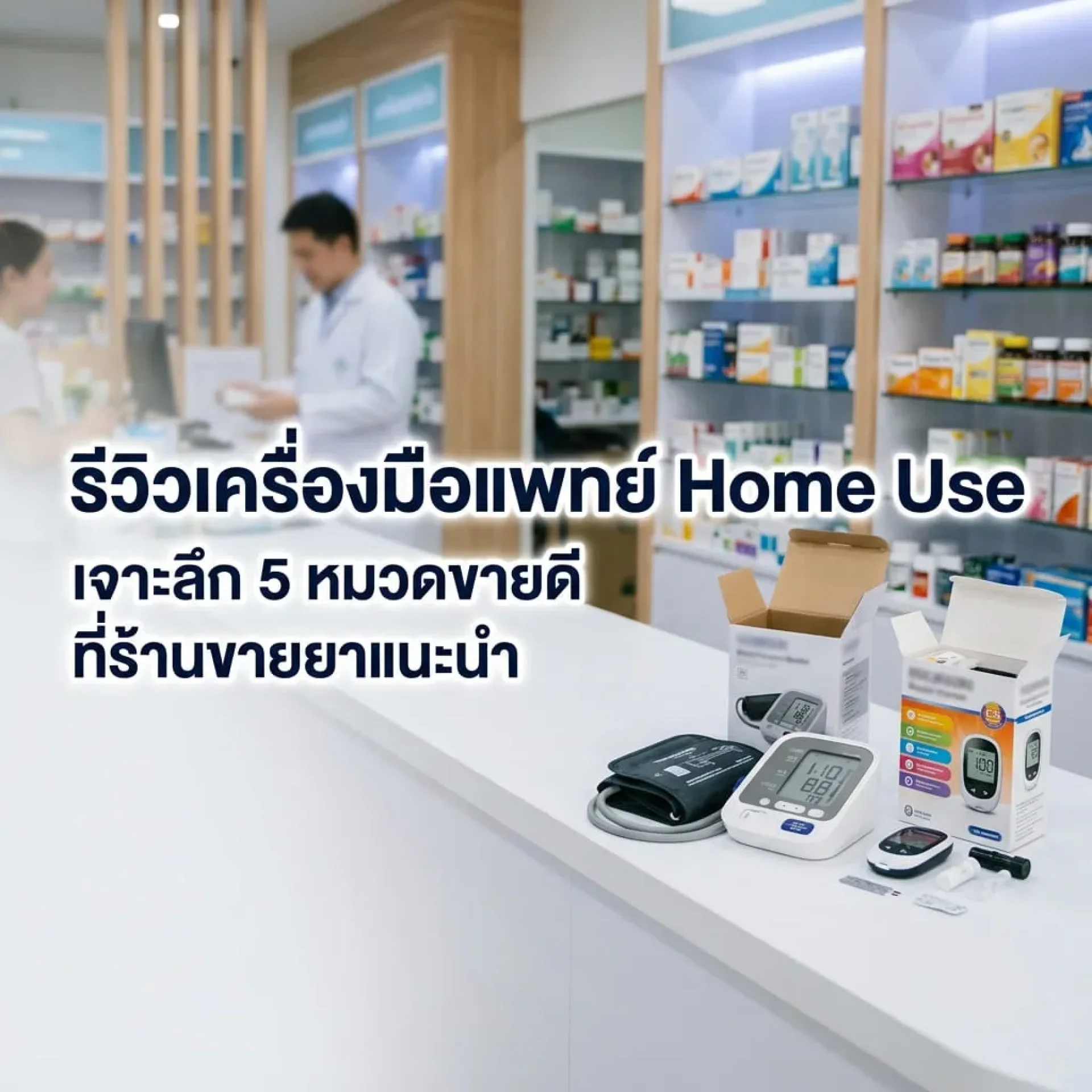 เครื่องมือแพทย์ Home Use หมวดไหนที่คนถามหาบ่อยสุด? (รีวิวจากมุมมองร้านขายยา: แบรนด์ไหนเคลมน้อย ลูกค้าใช้งานง่าย) เครื่องมือแพทย์ Home Use หมวดไหนที่คนถามหาบ่อยสุด? (รีวิวจากมุมมองร้านขายยา: แบรนด์ไหนเคลมน้อย ลูกค้าใช้งานง่าย)