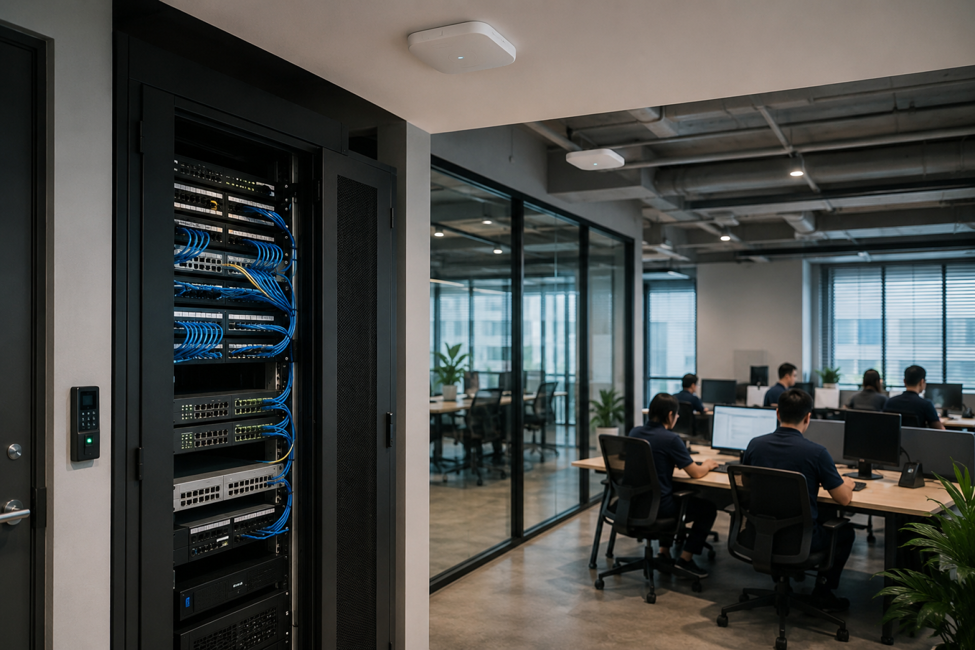 บริษัทวางระบบ Network, WiFi และ Technology Infrastructure สำหรับ SME โดย ABIAN Wireless พร้อมโครงสร้างพื้นฐานเครือข่ายสำหรับสำนักงานและธุรกิจ บริษัทวางระบบ Network, WiFi และ Technology Infrastructure สำหรับ SME โดย ABIAN Wireless พร้อมโครงสร้างพื้นฐานเครือข่ายสำหรับสำนักงานและธุรกิจ