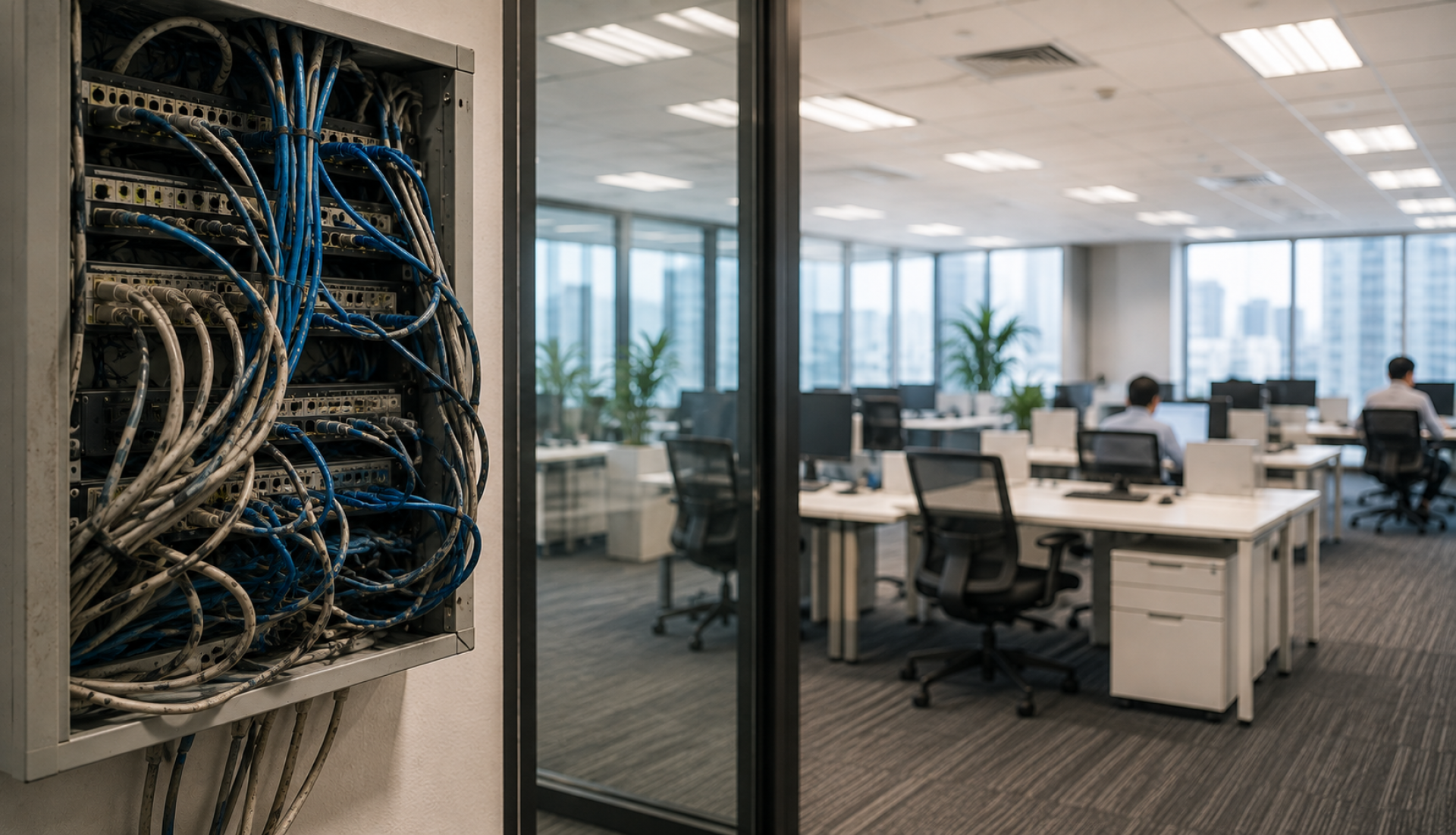 สาย LAN และระบบ Cabling เดิมที่เริ่มเป็นข้อจำกัดสำหรับ Network รุ่นใหม่ของสำนักงานและองค์กร สาย LAN และระบบ Cabling เดิมที่เริ่มเป็นข้อจำกัดสำหรับ Network รุ่นใหม่ของสำนักงานและองค์กร