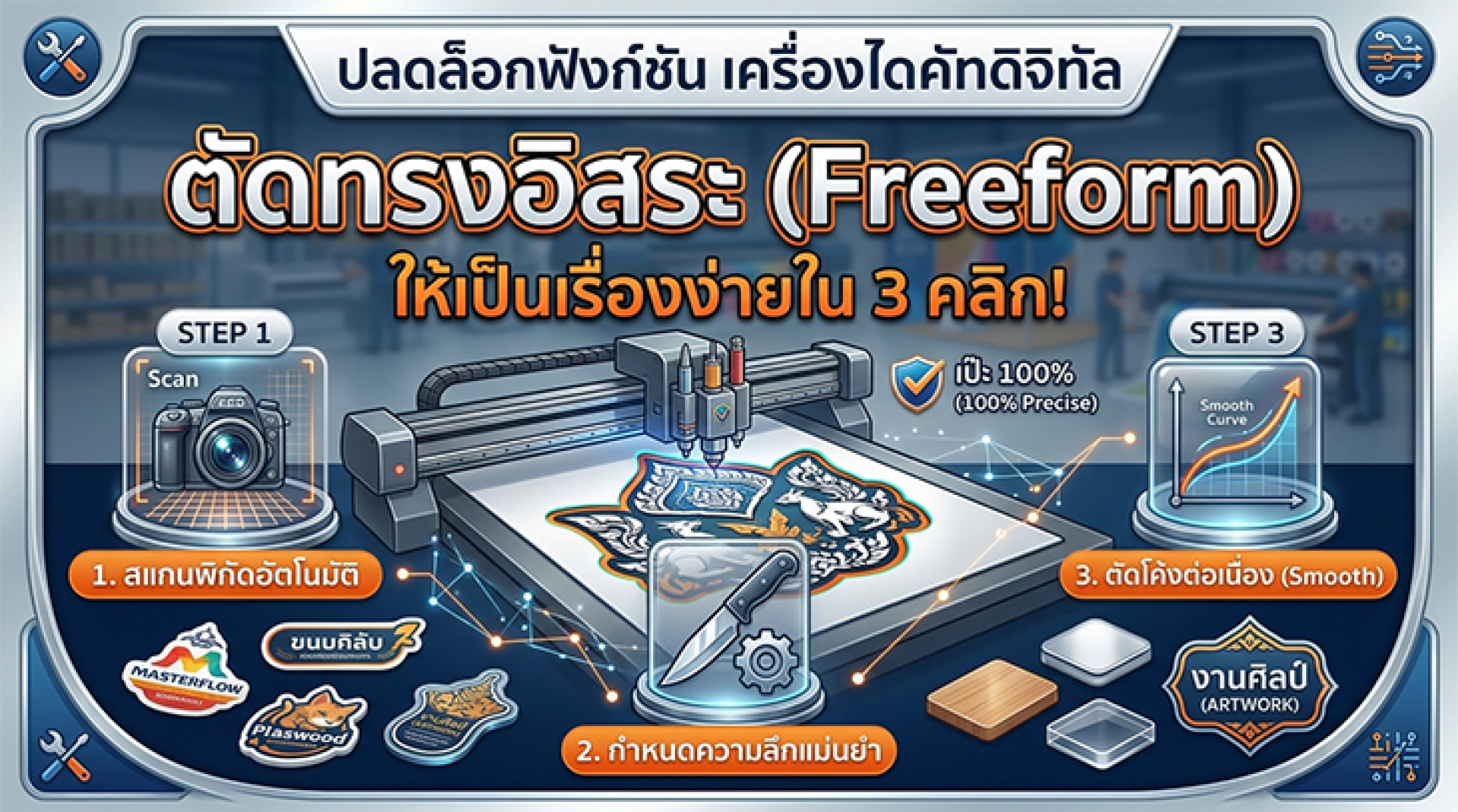 เตรียมไฟล์ เครื่องไดคัท เตรียมไฟล์ เครื่องไดคัท