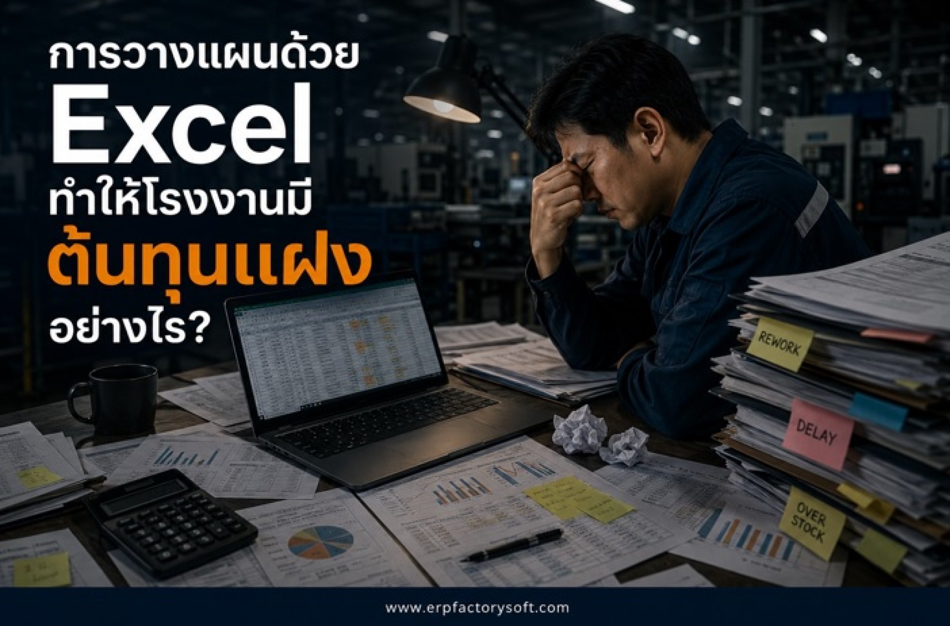 Planner ใช้เวลาวางแผนการผลิตด้วย Excel แต่แผนยังไม่แม่นยำ Planner ใช้เวลาวางแผนการผลิตด้วย Excel แต่แผนยังไม่แม่นยำ