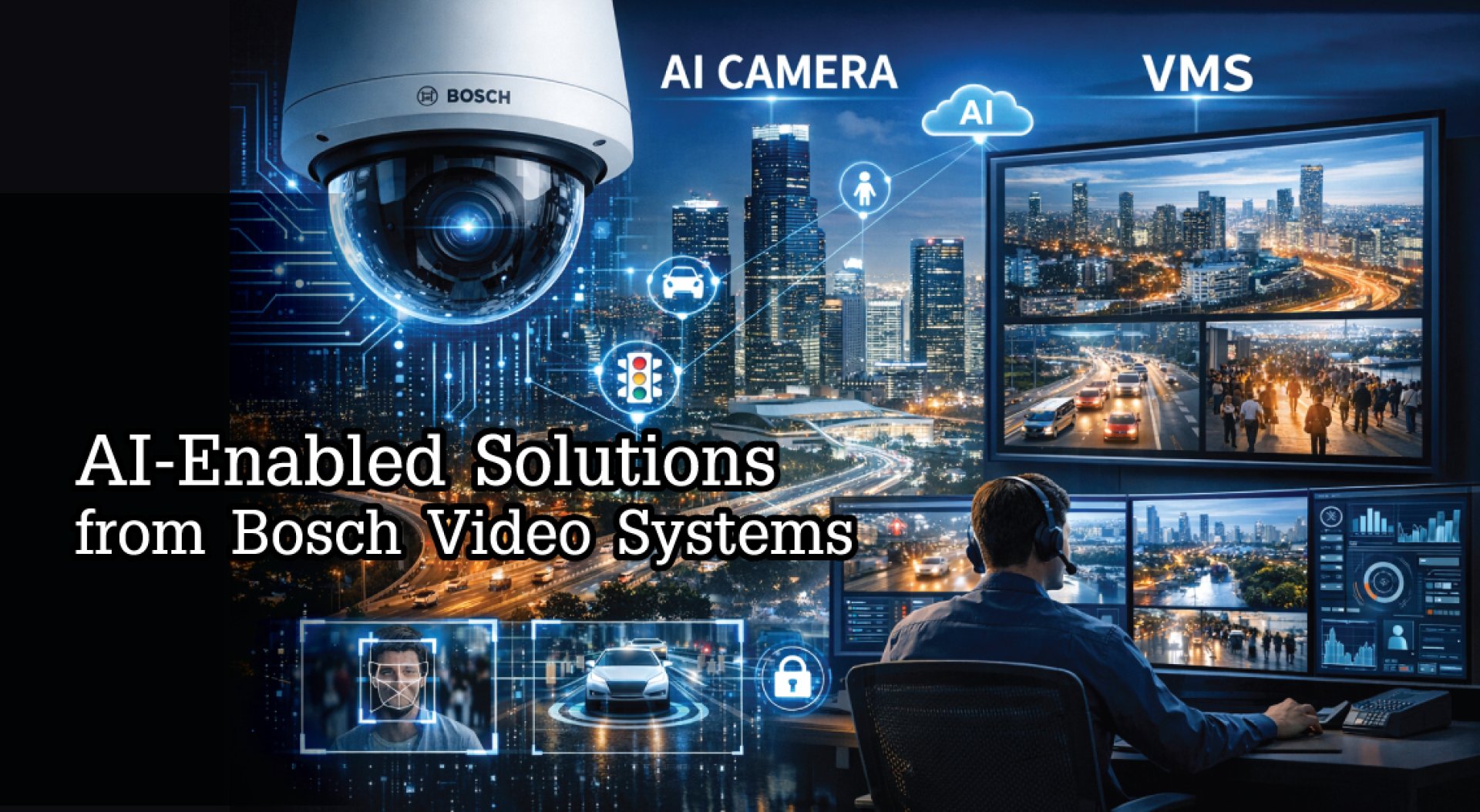 AI Camera & VMS อัจฉริยะ หัวใจความปลอดภัย Smart City ยุคใหม่