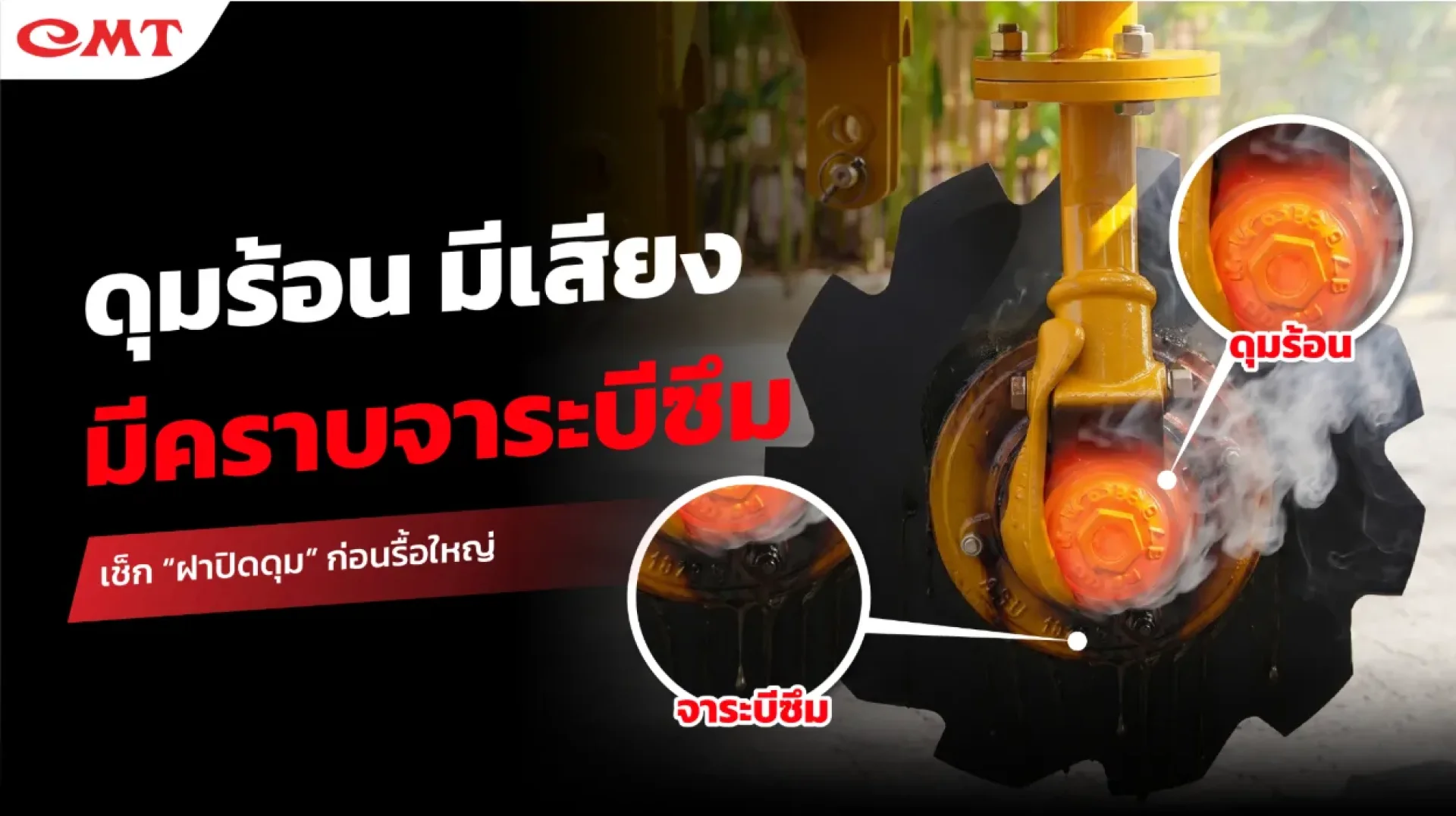 ฝาปิดดุมมีปัญหา ดุมร้อน ดุมมีเสียง จาระบีซึม ฝาปิดดุมมีปัญหา ดุมร้อน ดุมมีเสียง จาระบีซึม