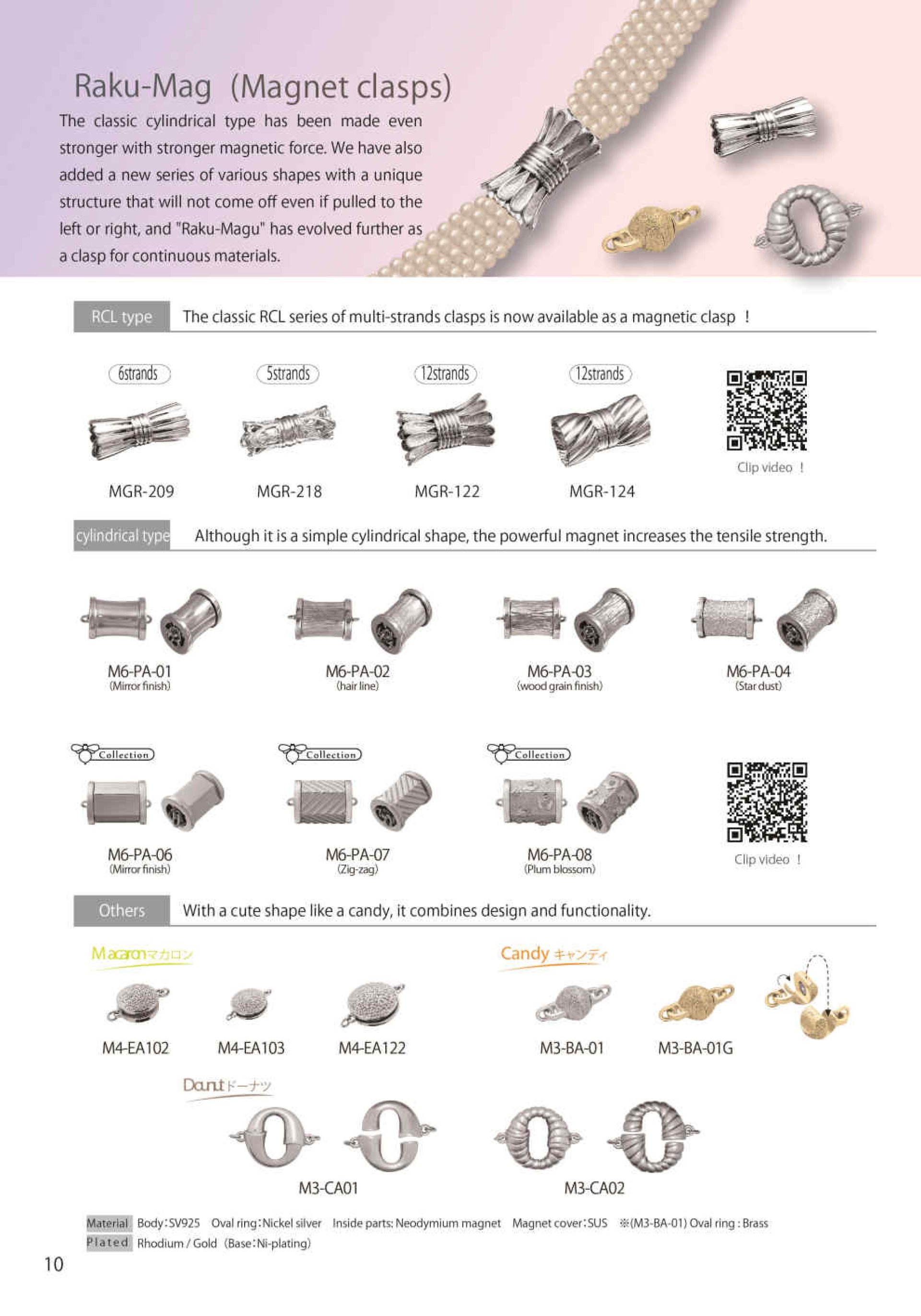 Article 5 TSPSPC CATALOG (CLASPS AND JEWELRY PARTS)