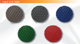 Hard coil mat 