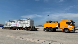 WPP Team transport the heavy cargoes from Vathana Phisal Engineering