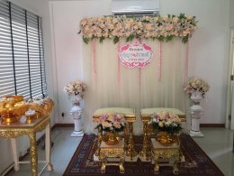 จัดพิธีหลั่งน้ำพระพุทธมนต์