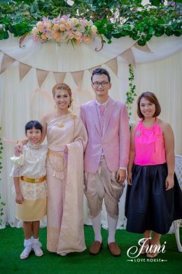 งานพิธีแต่งงานคุณปาล์ม คุณเชา