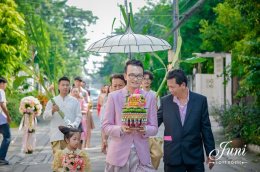 งานพิธีแต่งงานคุณปาล์ม คุณเชา