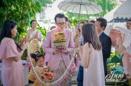 งานพิธีแต่งงานคุณปาล์ม คุณเชา