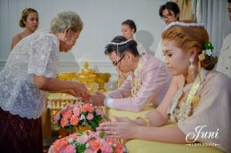 งานพิธีแต่งงานคุณปาล์ม คุณเชา